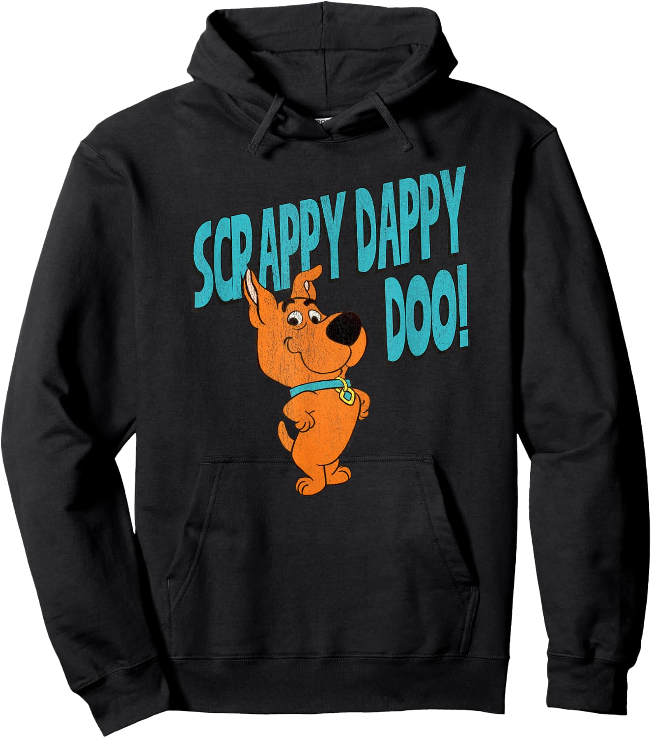 Scooby Doo Scrappy Doo Hoodie - Hoodie | Black