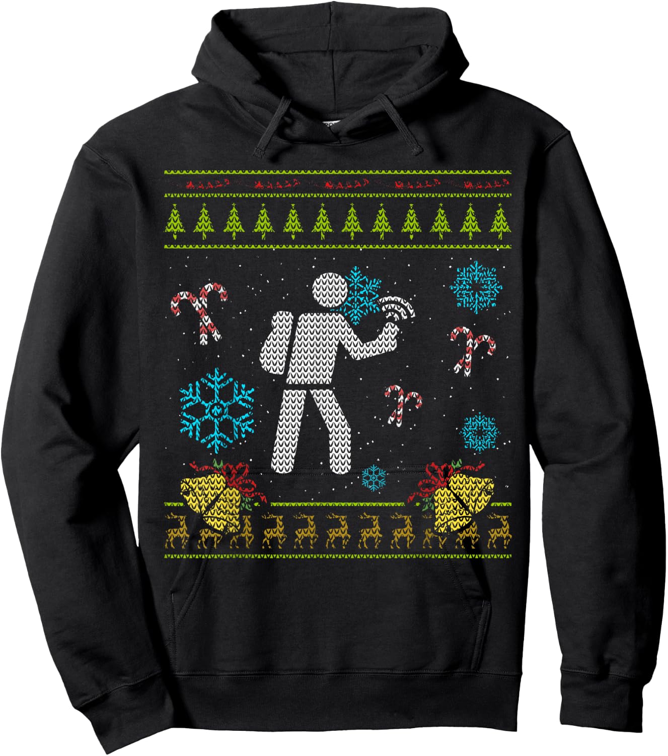 Geocache Christmas Sweater Shirt Geocaching Christmas Sweate Hoodie - Hoodie | Black