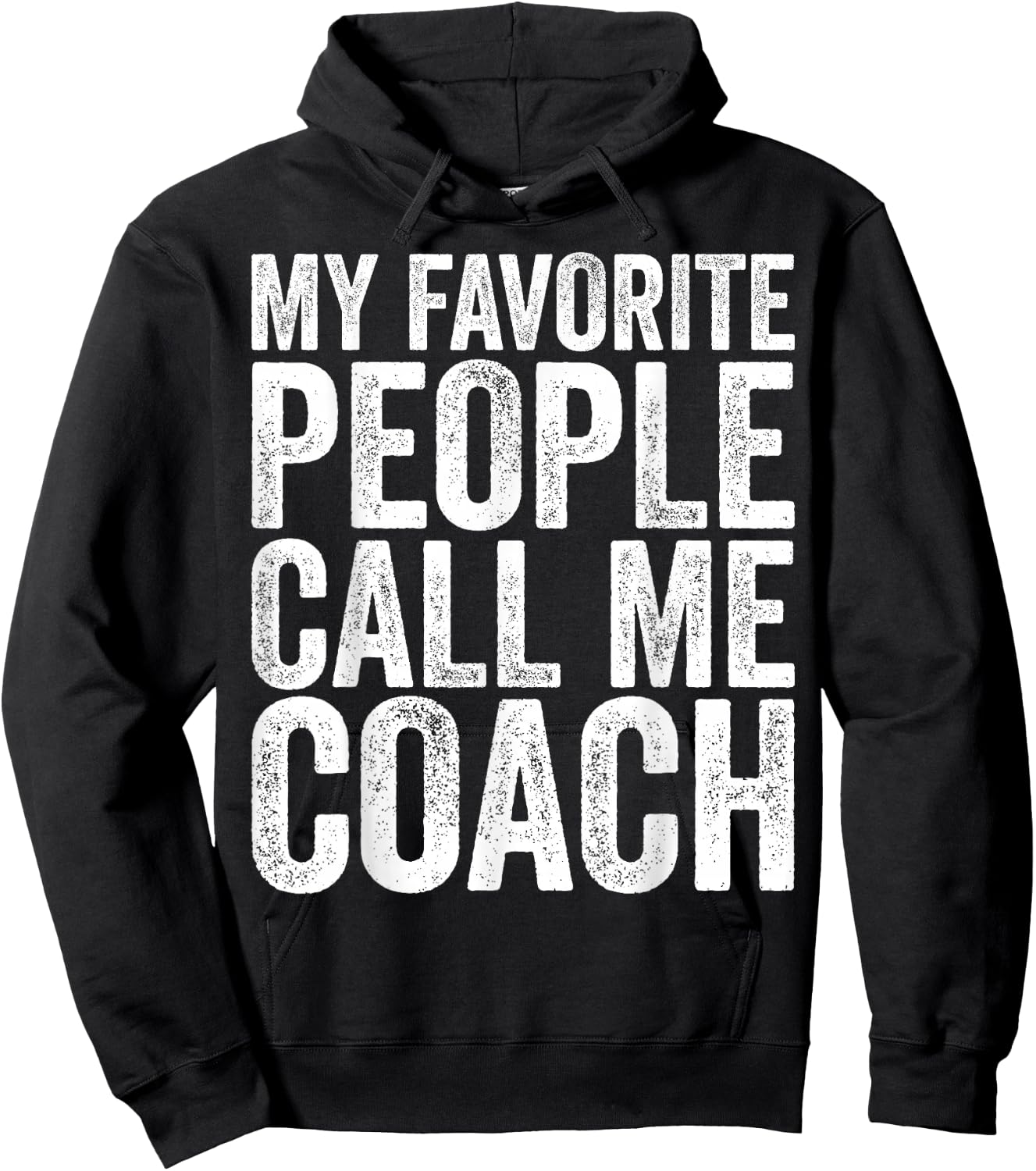 My Favorite People Call Me Coach Shirt Men Women Coaching Hoodie - Hoodie | Black
