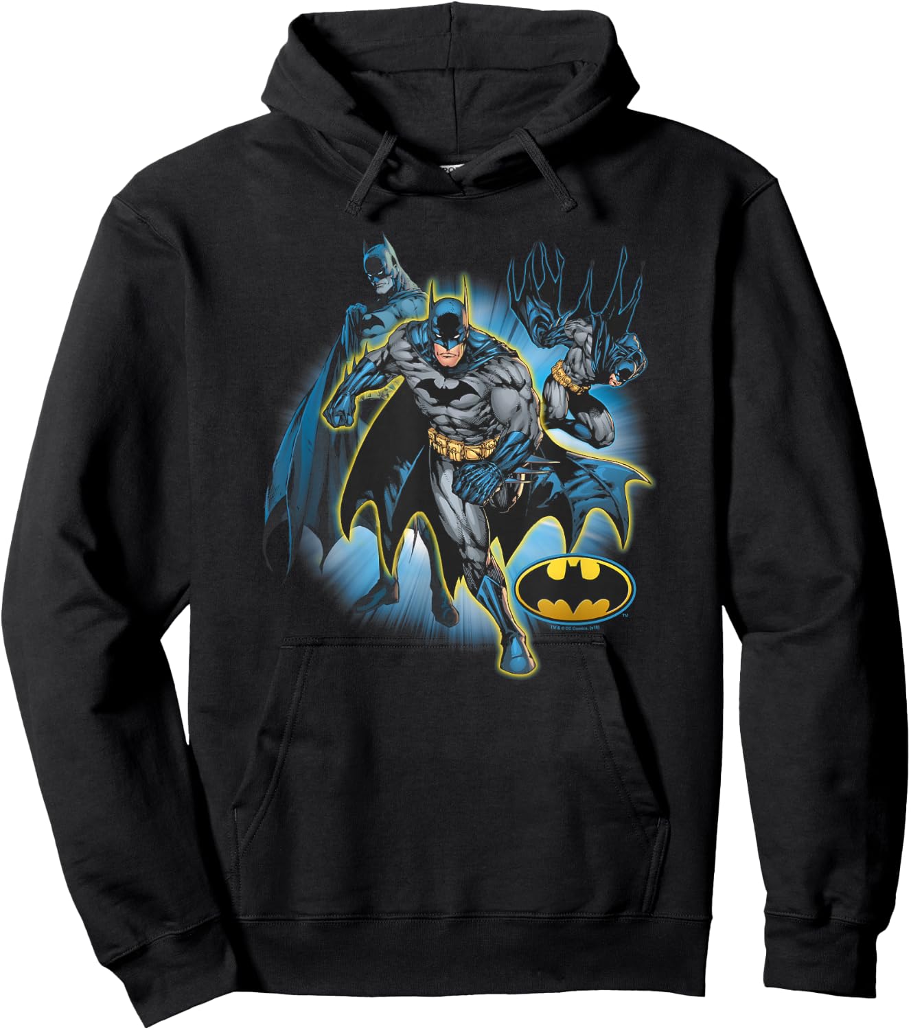 Batman Collage Hoodie - Hoodie | Black