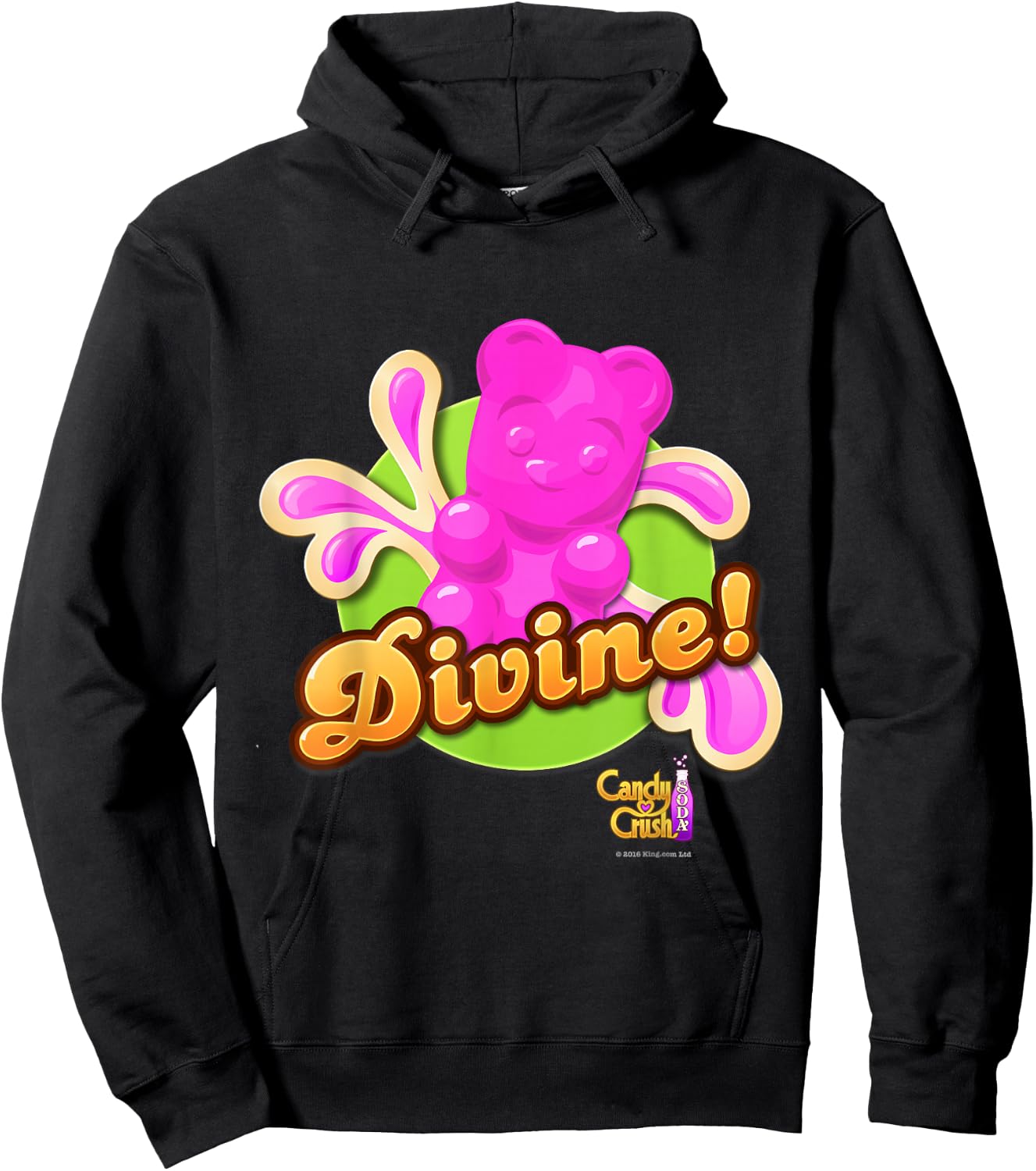 Candy Crush Soda 'Divine!' Hoodie - Hoodie | Black