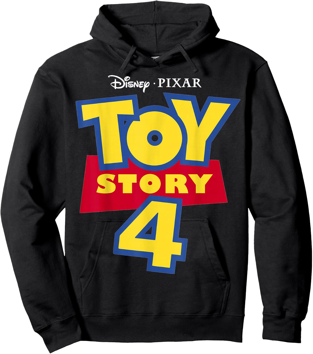 Disney Pixar Toy Story 4 Movie Logo Hoodie - Hoodie | Black