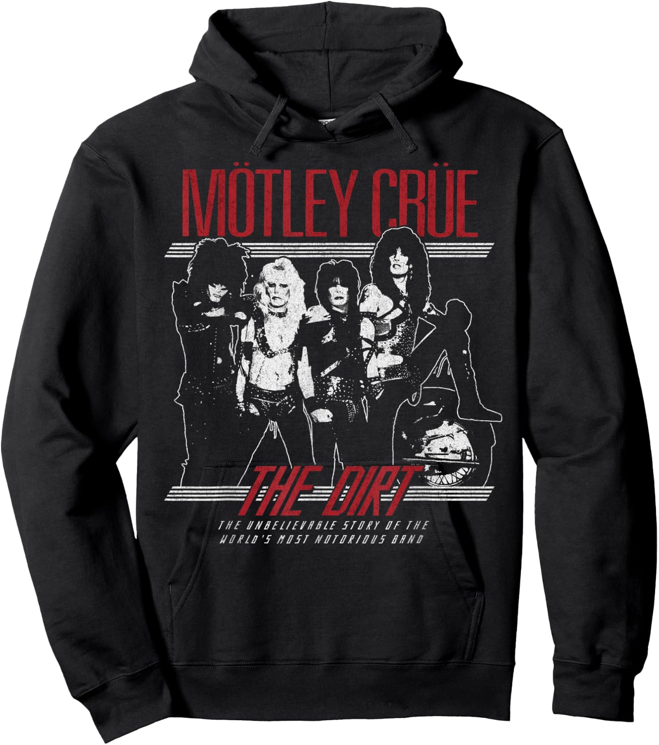 Mötley Crüe - The Dirt Hoodie - Hoodie | Black