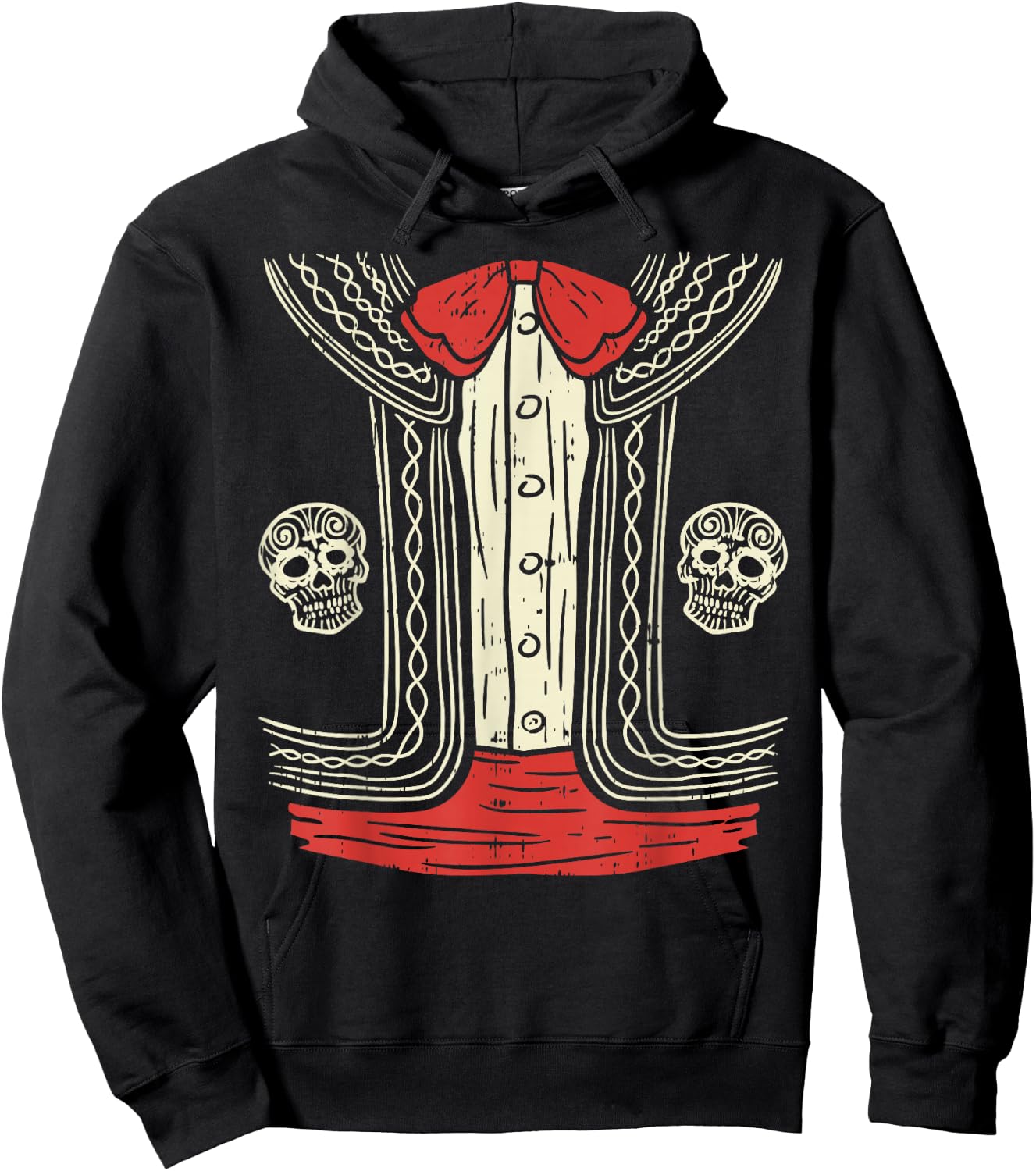 Mexican Mariachi Halloween Costume Mexico Suit Fiesta Boys Hoodie - Hoodie | Black