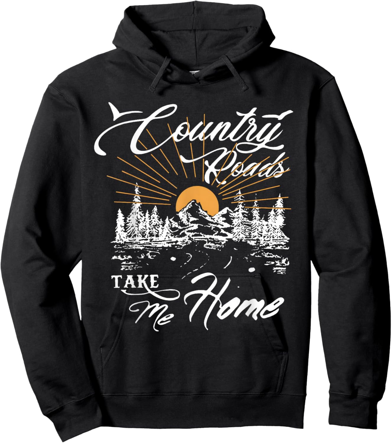 T-Shirt Hoodie - Hoodie | Black