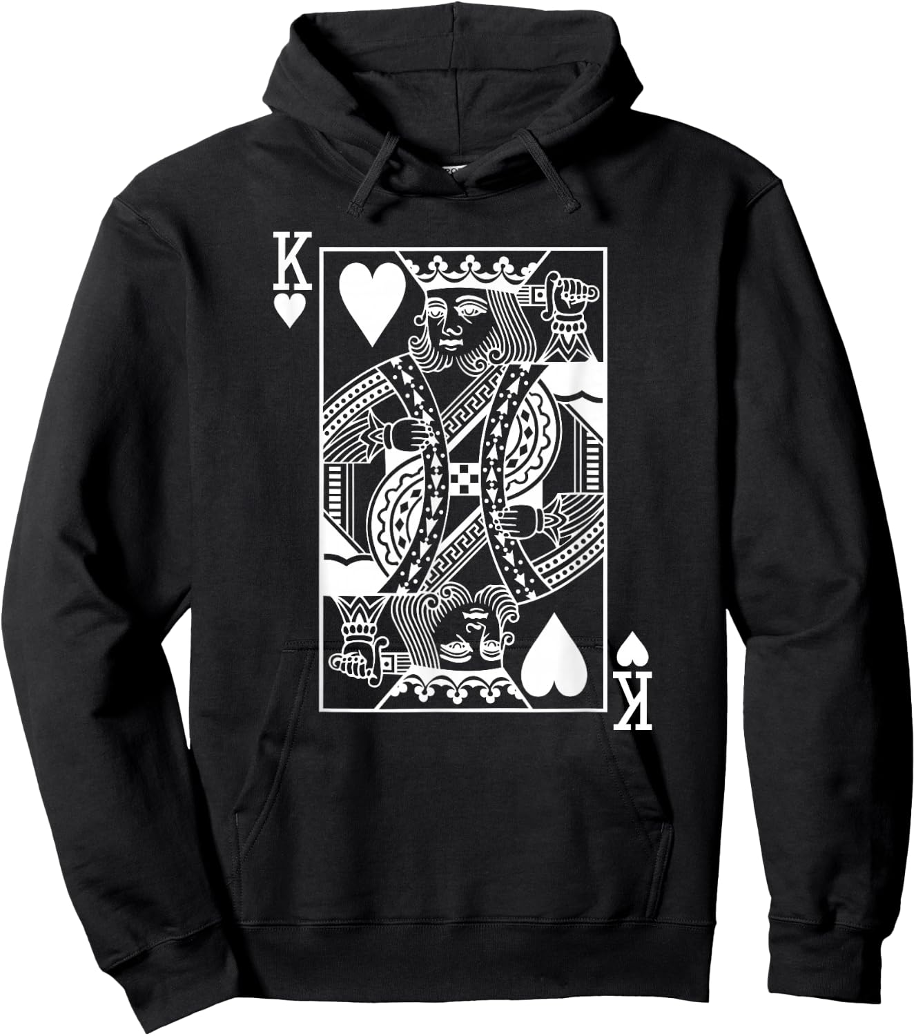 The Original King of Hearts Classic (Suicide King) Hoodie - Hoodie | Black