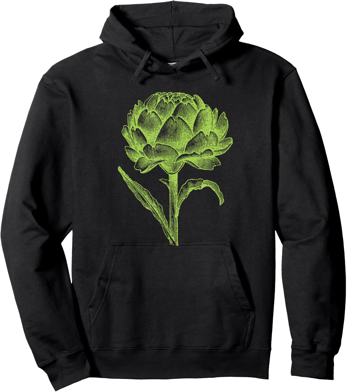 Vintage Artichoke Gifts Hoodie - Hoodie | Black