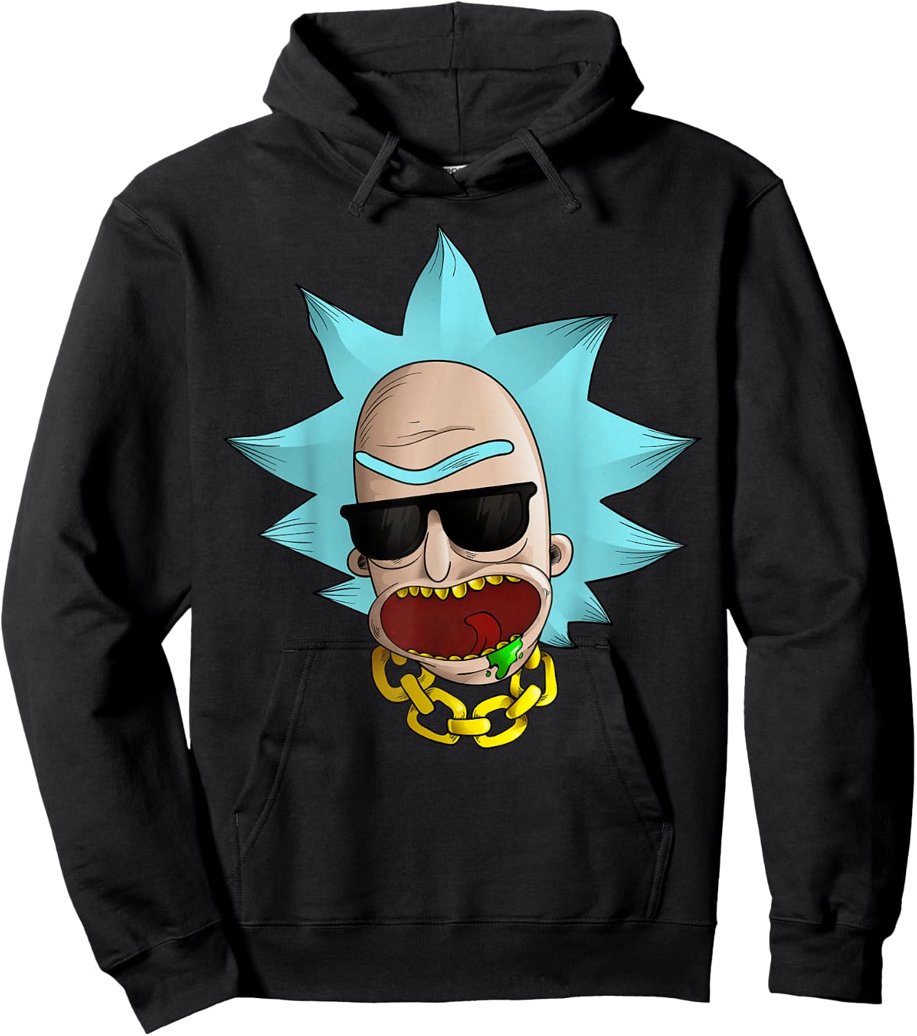 Mademark x Rick and Morty - Rick and Morty Shirt Cool Chained Reaction Hoodie - Hoodie | Black