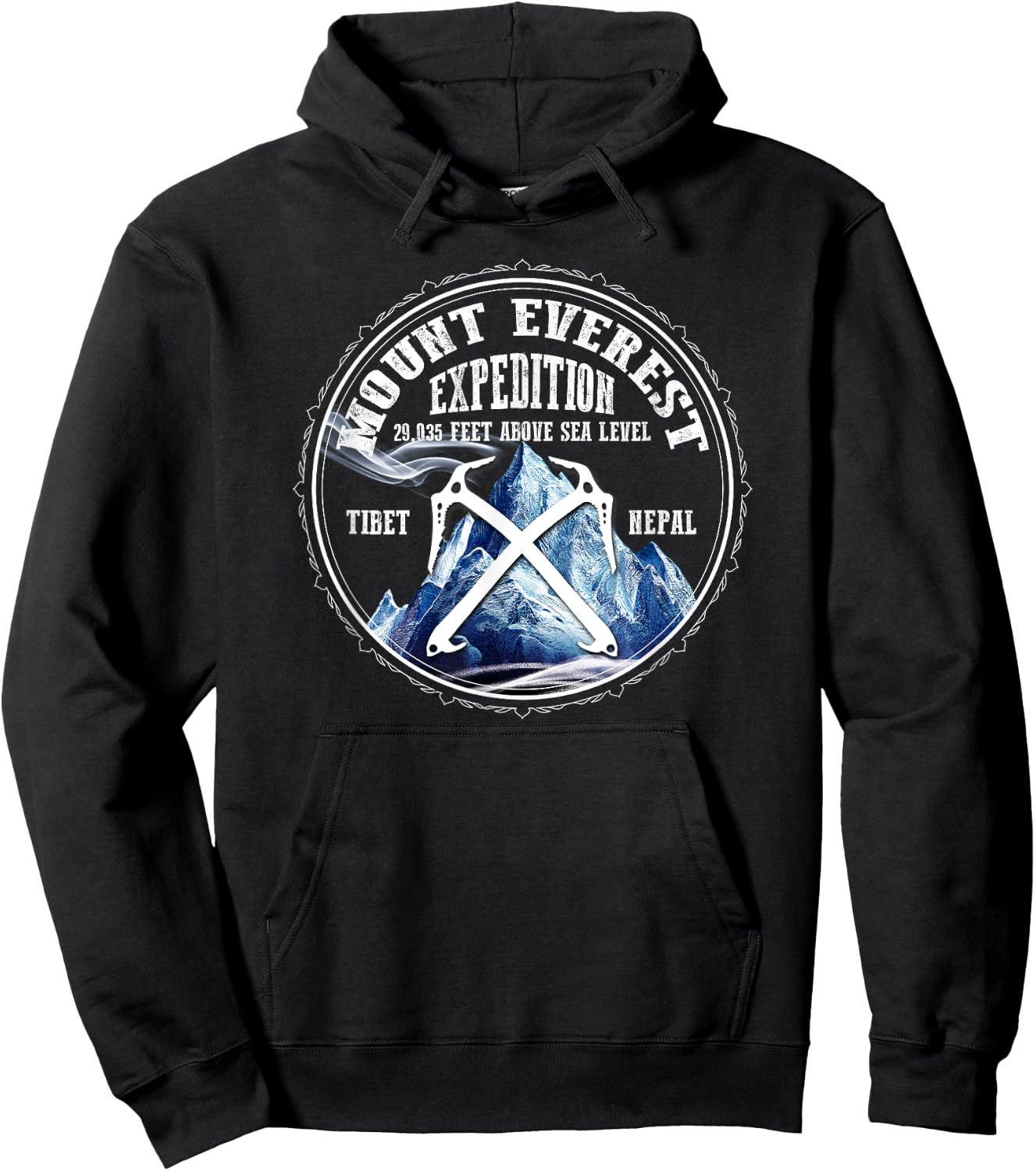 The Official "Mount Everest Expedition" Mt Everest Hoodie - Hoodie | Black