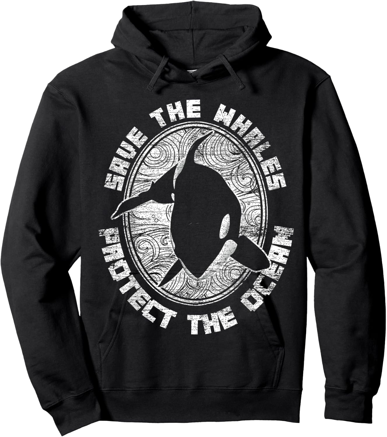 Animal Groomer Gift Ocean Killer Whale Hoodie - Hoodie | Black