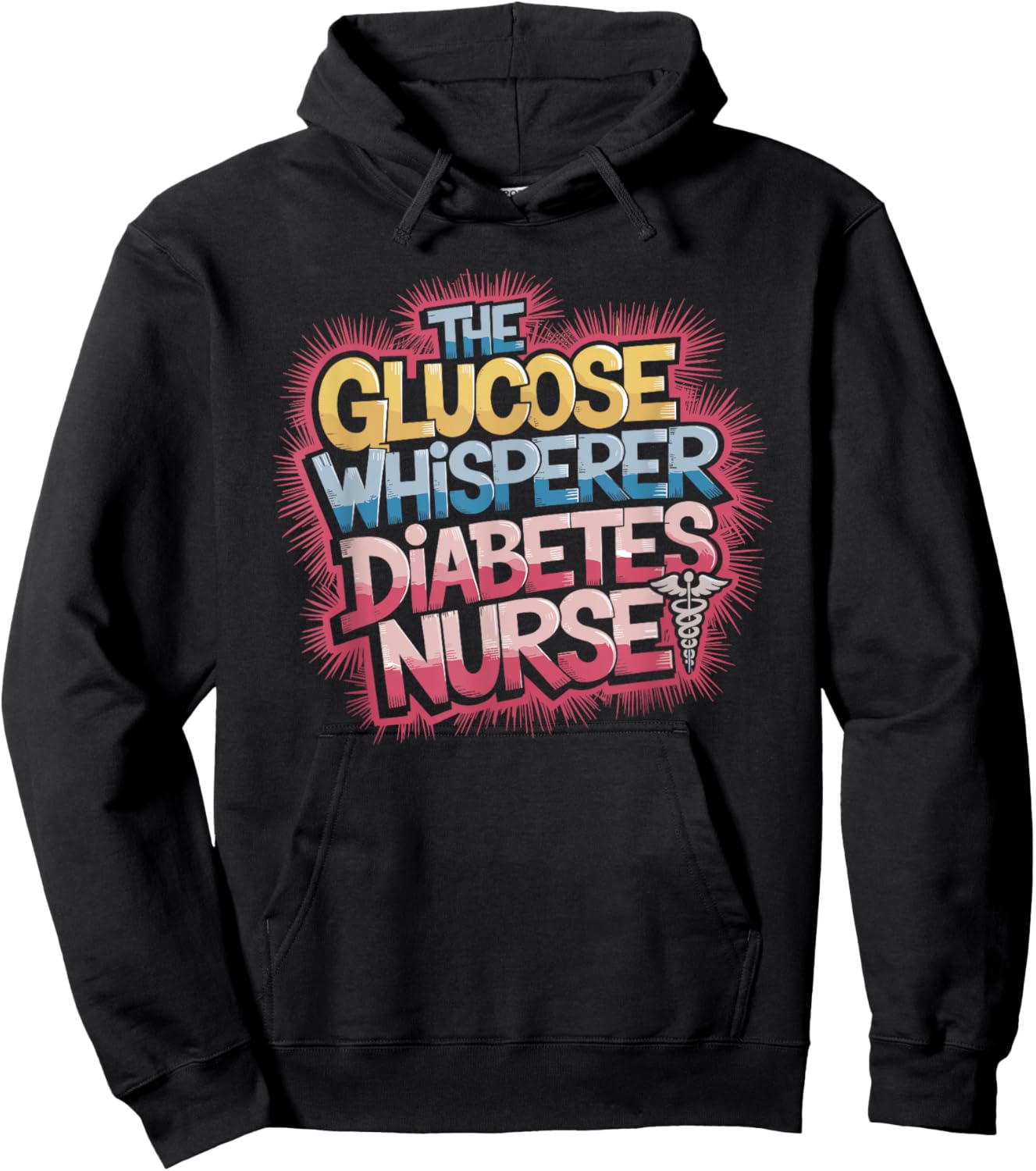 Diabetes Nurse Management Design for Diabetes Educator Hoodie - Hoodie | Black