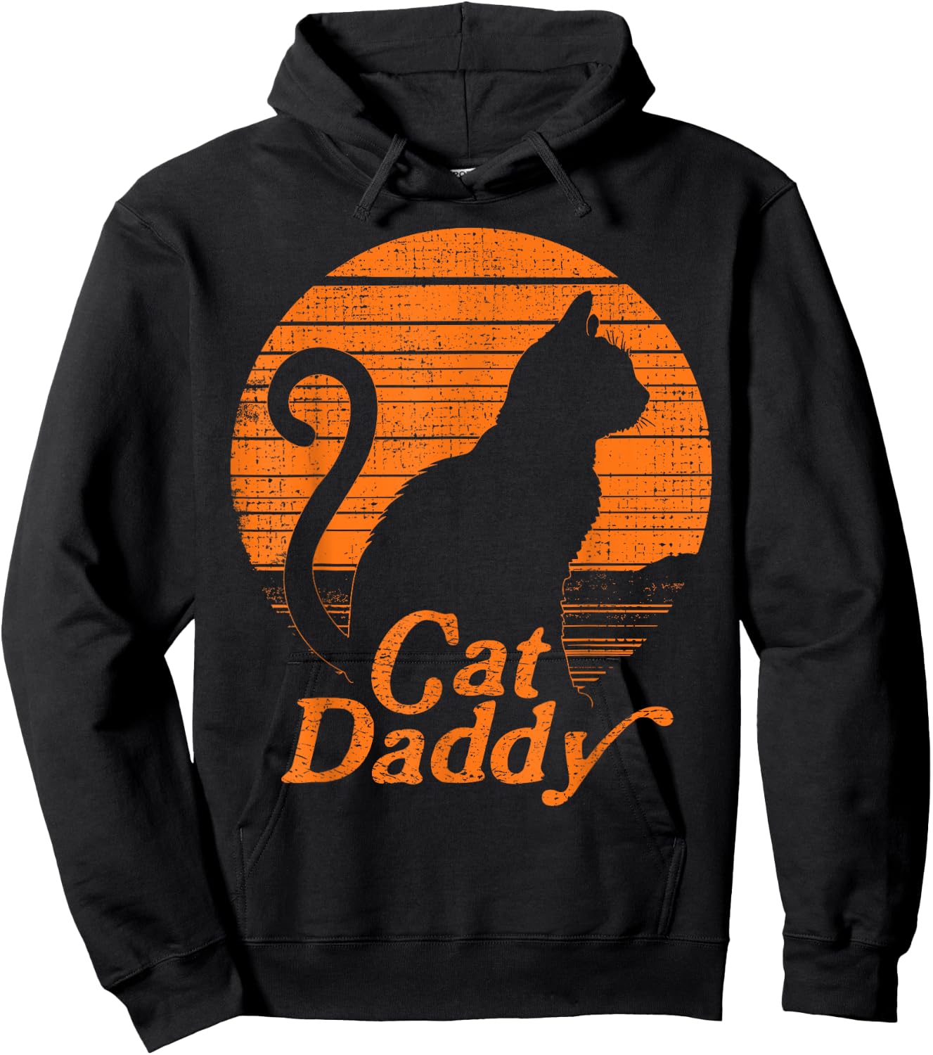 Cat Daddy Funny Cat Lover - Cat Dad Hoodie - Hoodie | Black