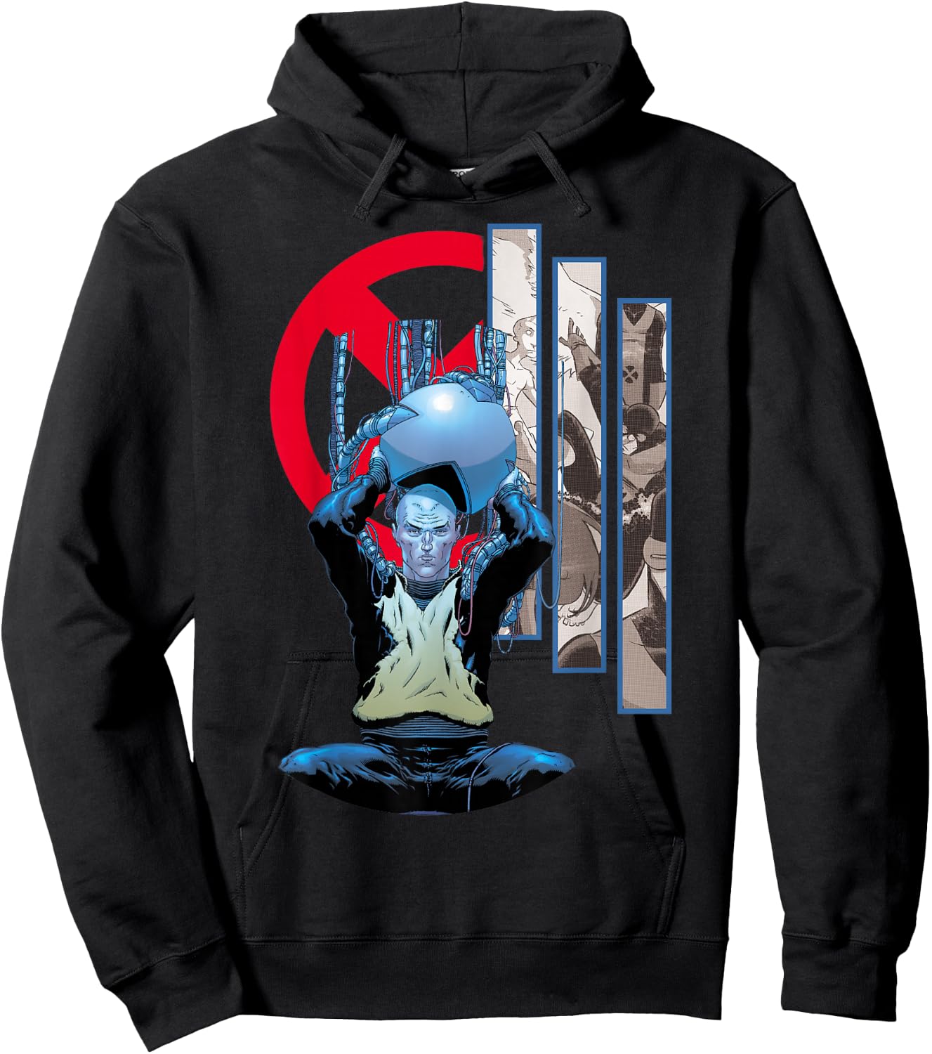 Marvel X-Men Professor X Charles Xavier Graphic Hoodie - Hoodie | Black