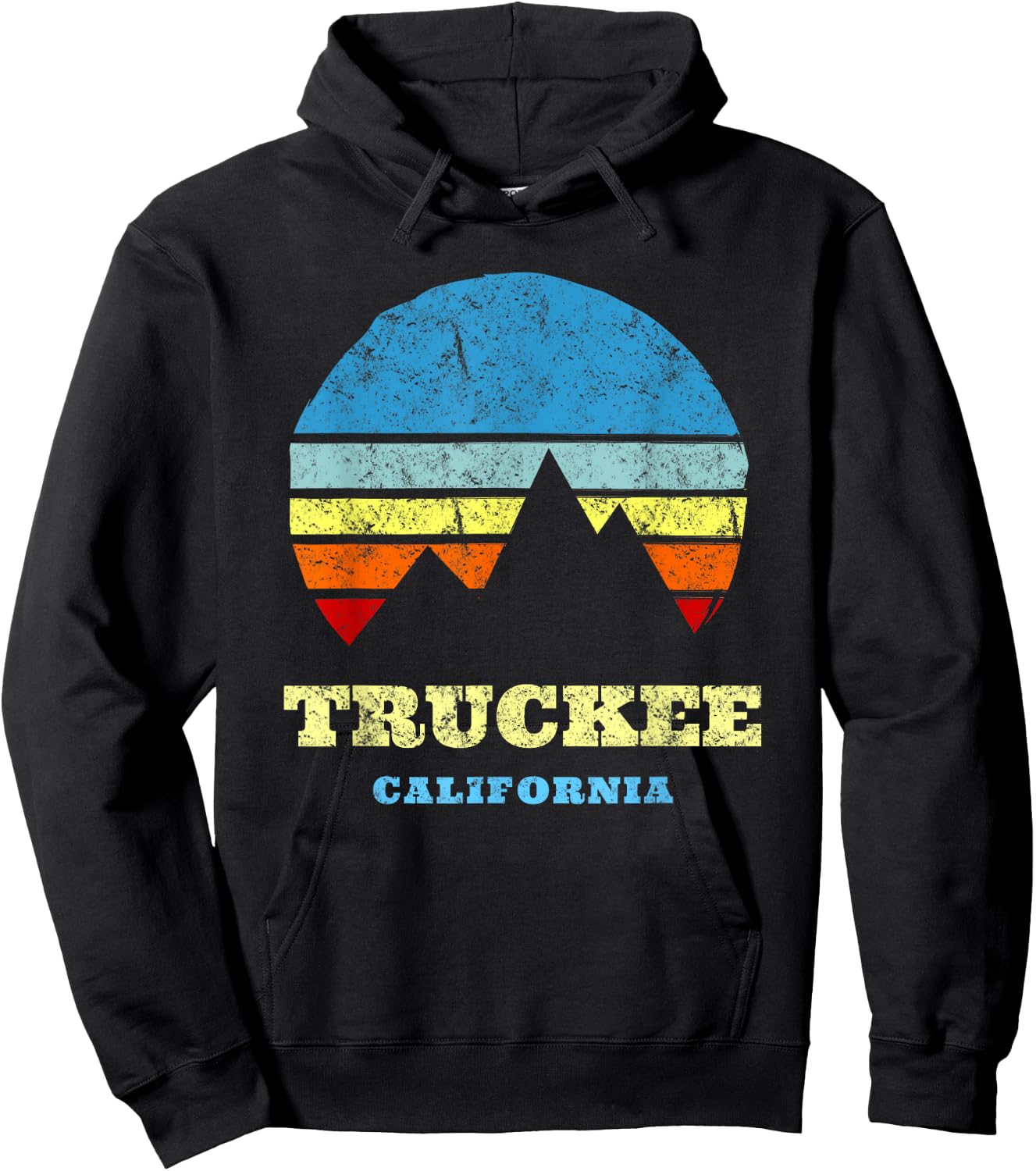 Truckee California Hoodie - Hoodie | Black