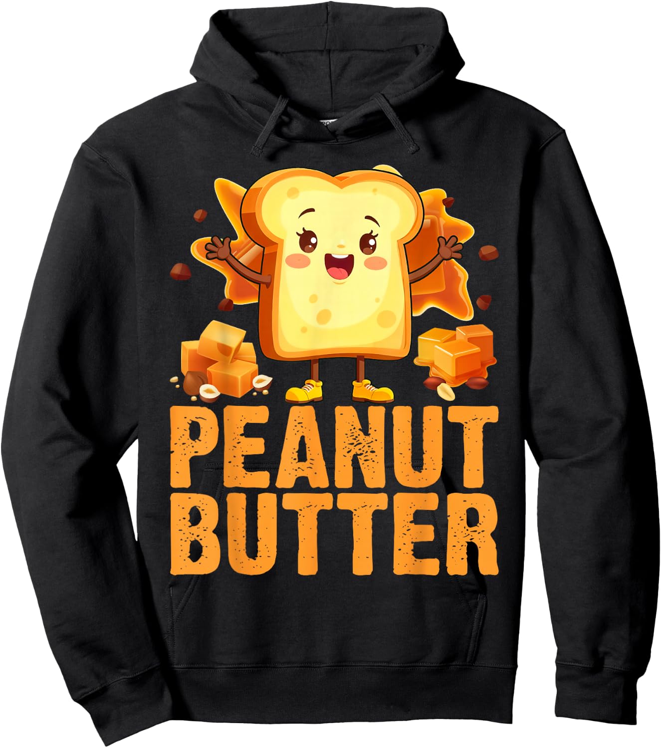 Peanut Butter Matching Peanut Butter Costume Hoodie - Hoodie | Black