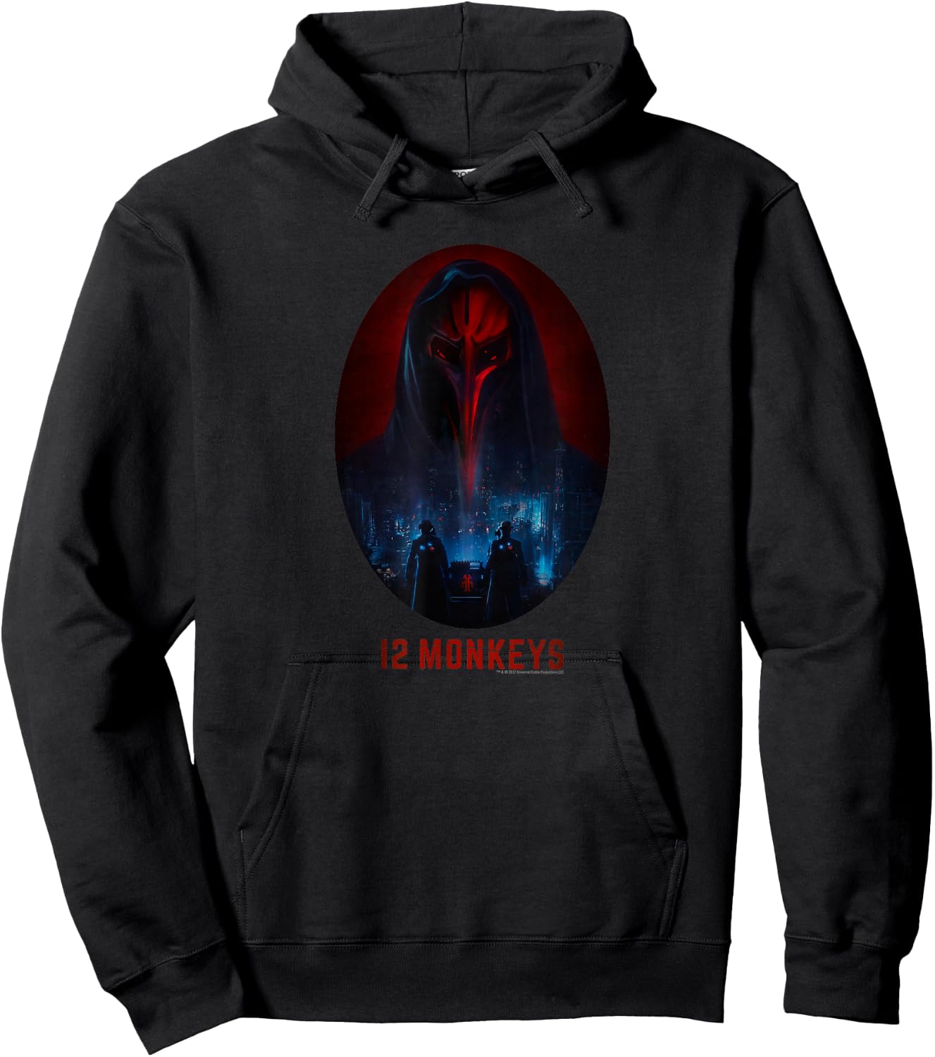 12 Monkeys The witness Standard Hoodie - Hoodie | Black
