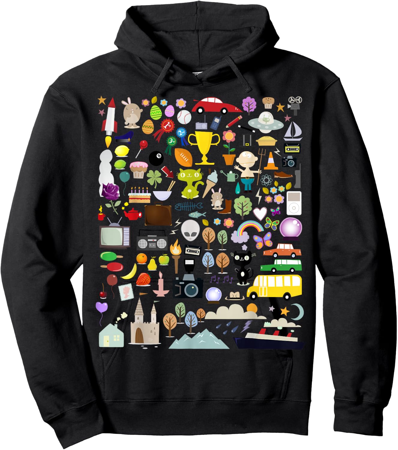 I Spy Game for Kids & Toddlers Hoodie - Hoodie | Black