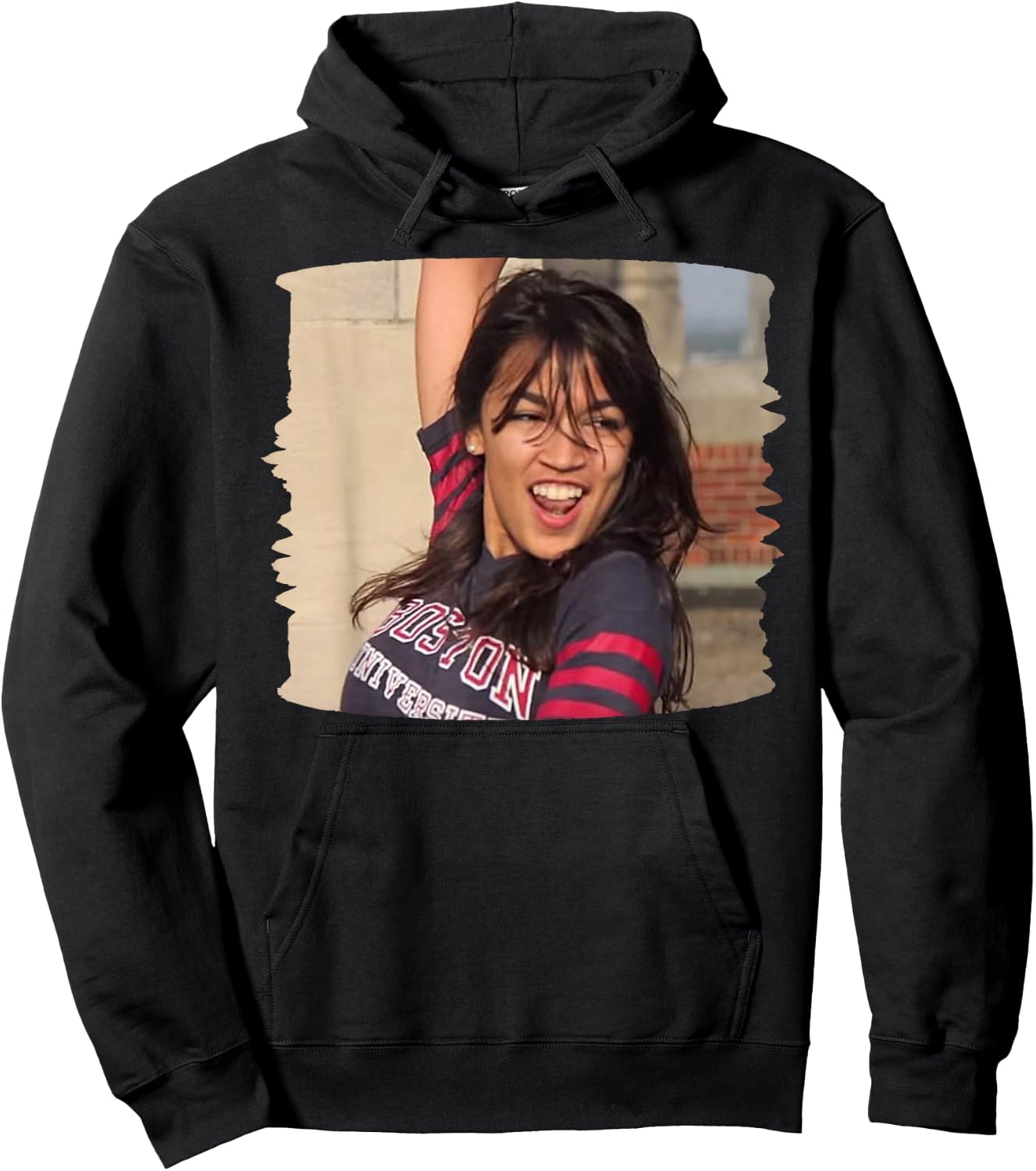 Alexandria Ocasio Cortez Funny Let Her Dance Liberal Hoodie - Hoodie | Black