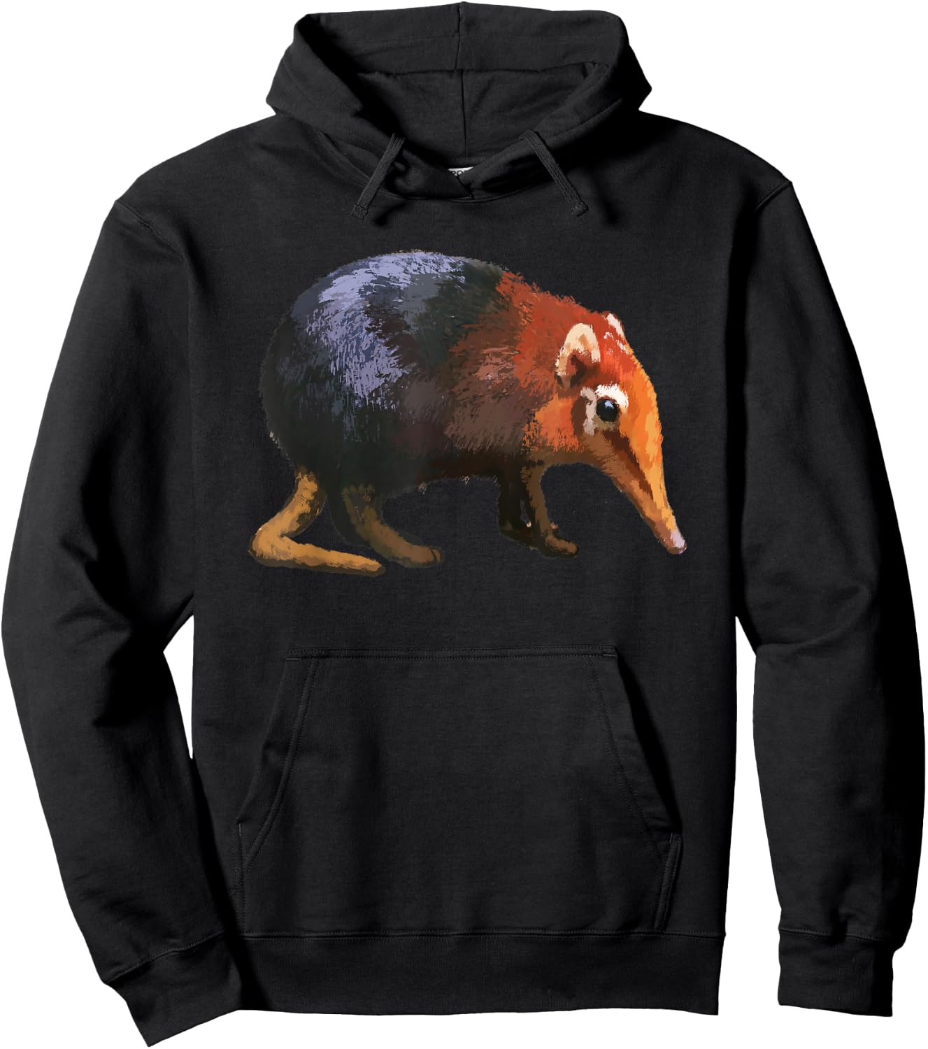 Elephant Shrew Jumping Shrew Sengi T Shirt Hoodie - Hoodie | Black