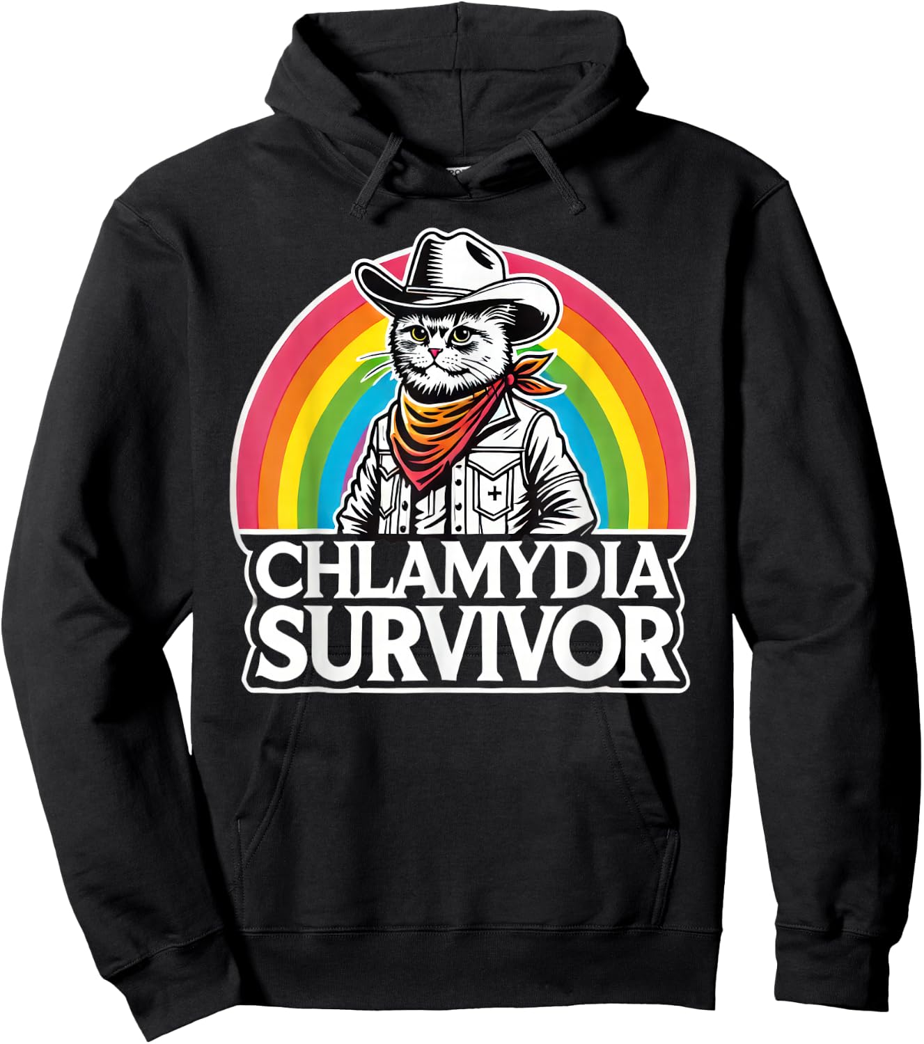Chlamydia Survivor Hoodie - Hoodie | Black