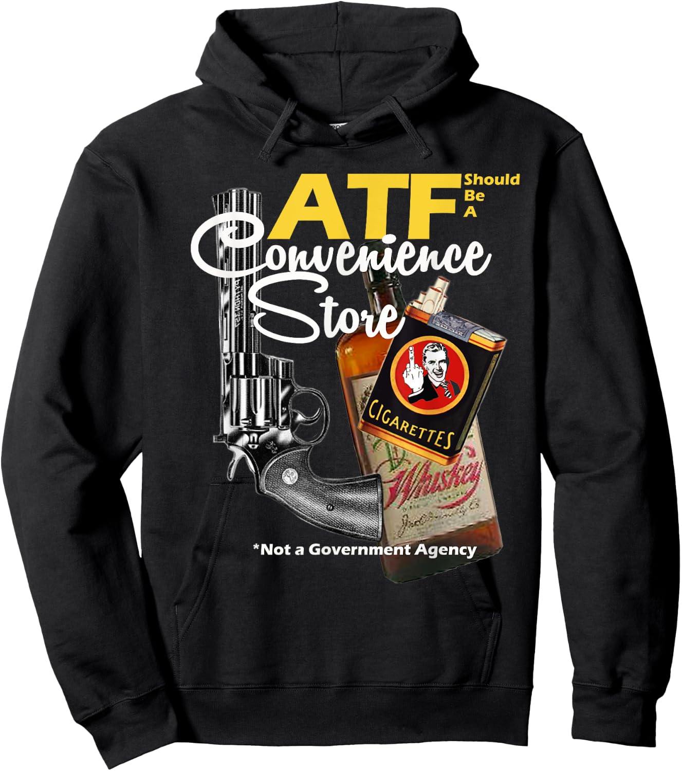 ATF Convenience Store Shirt Hoodie - Hoodie | Black