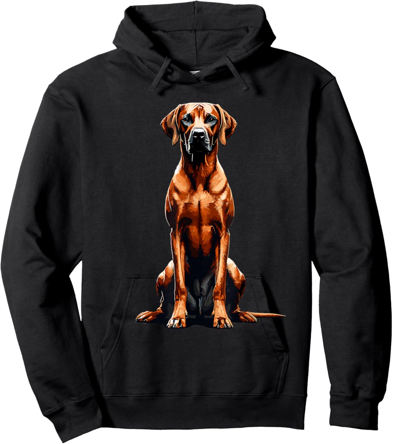 Rhodesian Ridgeback African Lion Hound Hoodie - Hoodie | Black