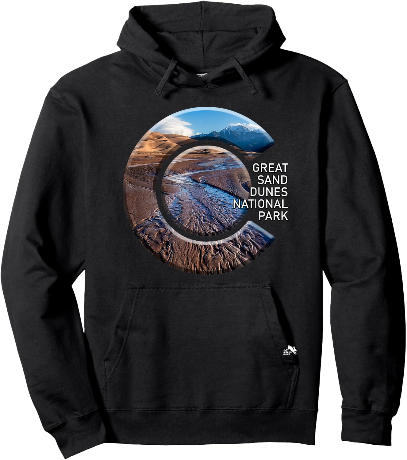 Great Sand Dunes National Park Hoodie - Hoodie | Black