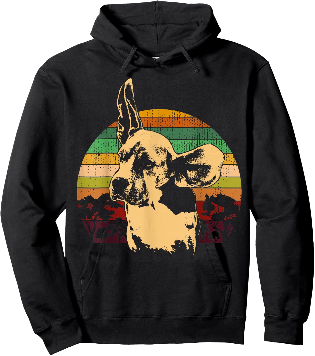 Beagle Dog Hoodie - Hoodie | Black