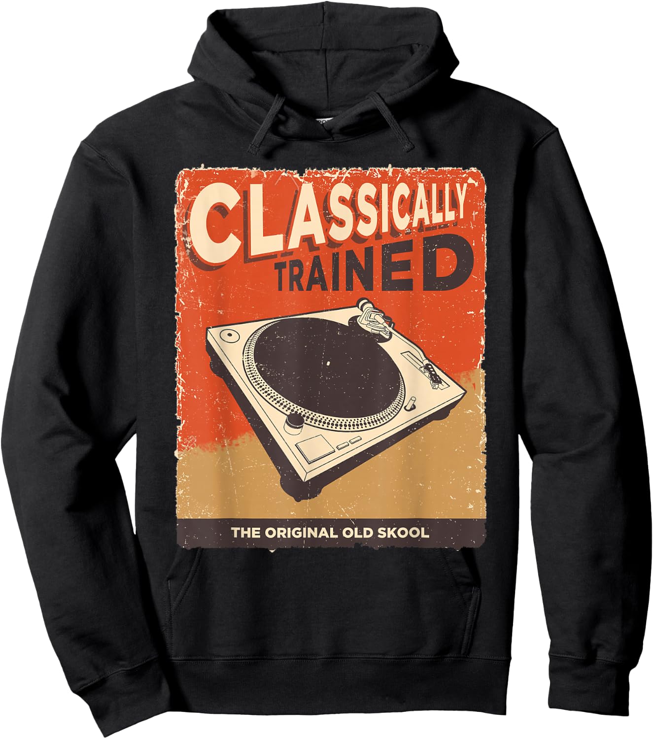 Classically Trained 1210 1200 - Turntable Hoodie - Hoodie | Black