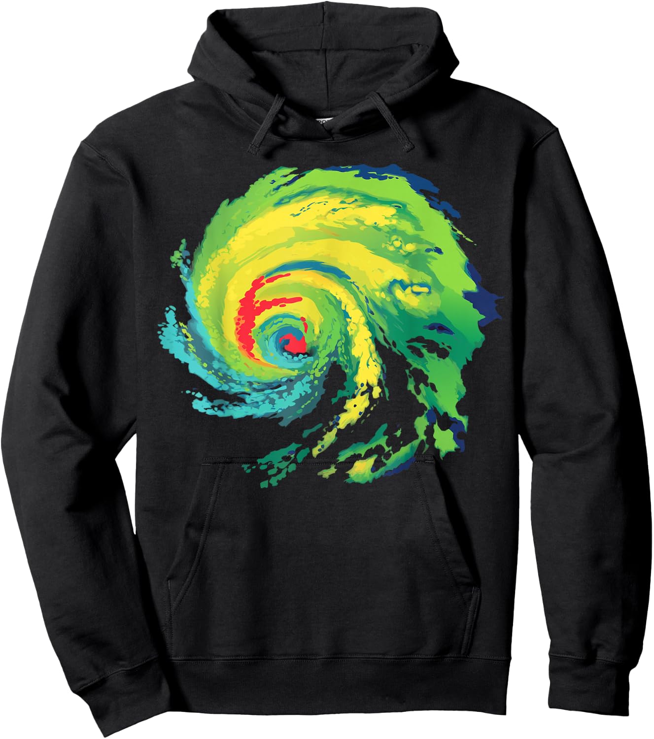 Meteorologist Weather Radar Image Weatherman Storm Chasing Hoodie - Hoodie | Black
