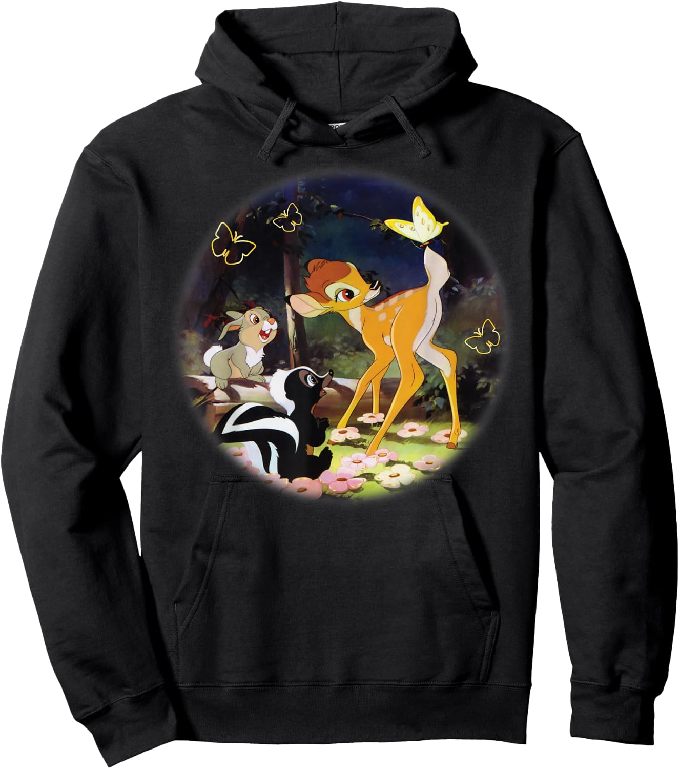 Disney - Bambi Circle Hoodie - Hoodie | Black