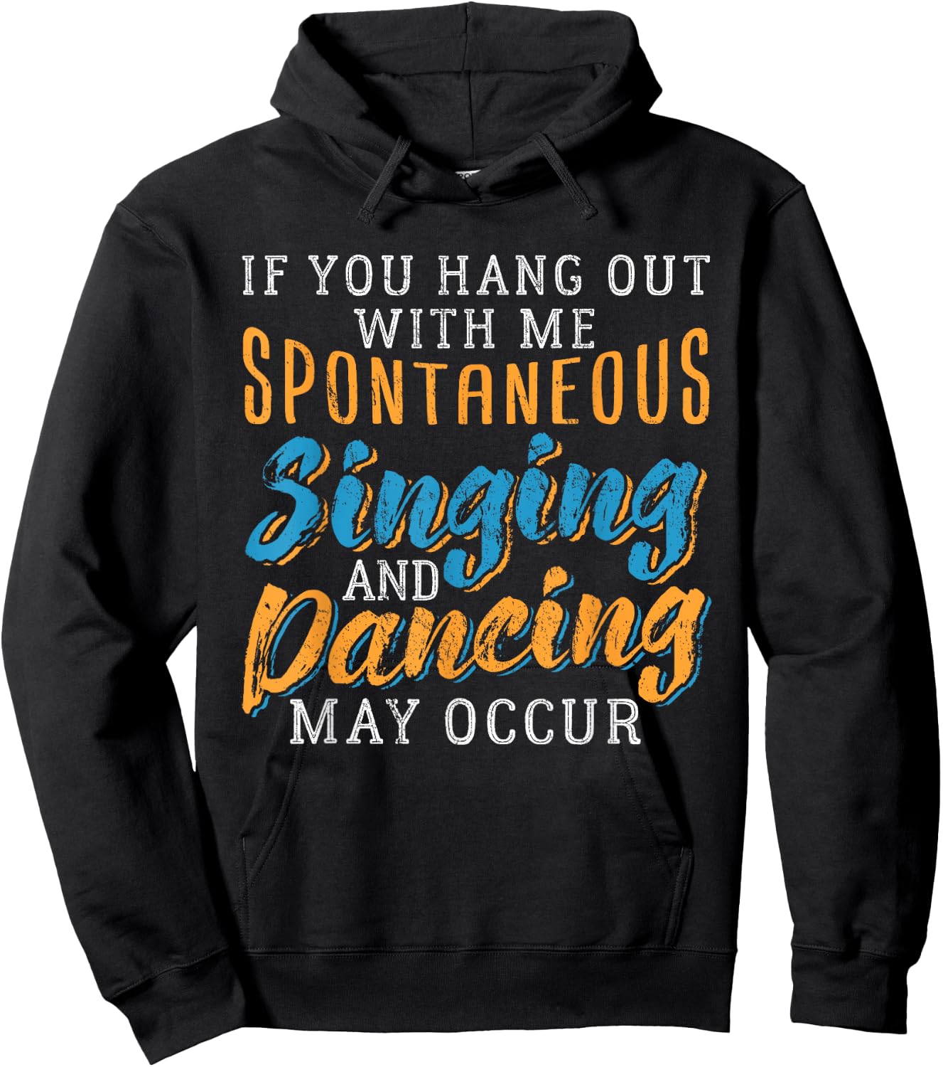 BROADWAY MUSICAL Funny Theater Quote Gift Nerds Hoodie - Hoodie | Black