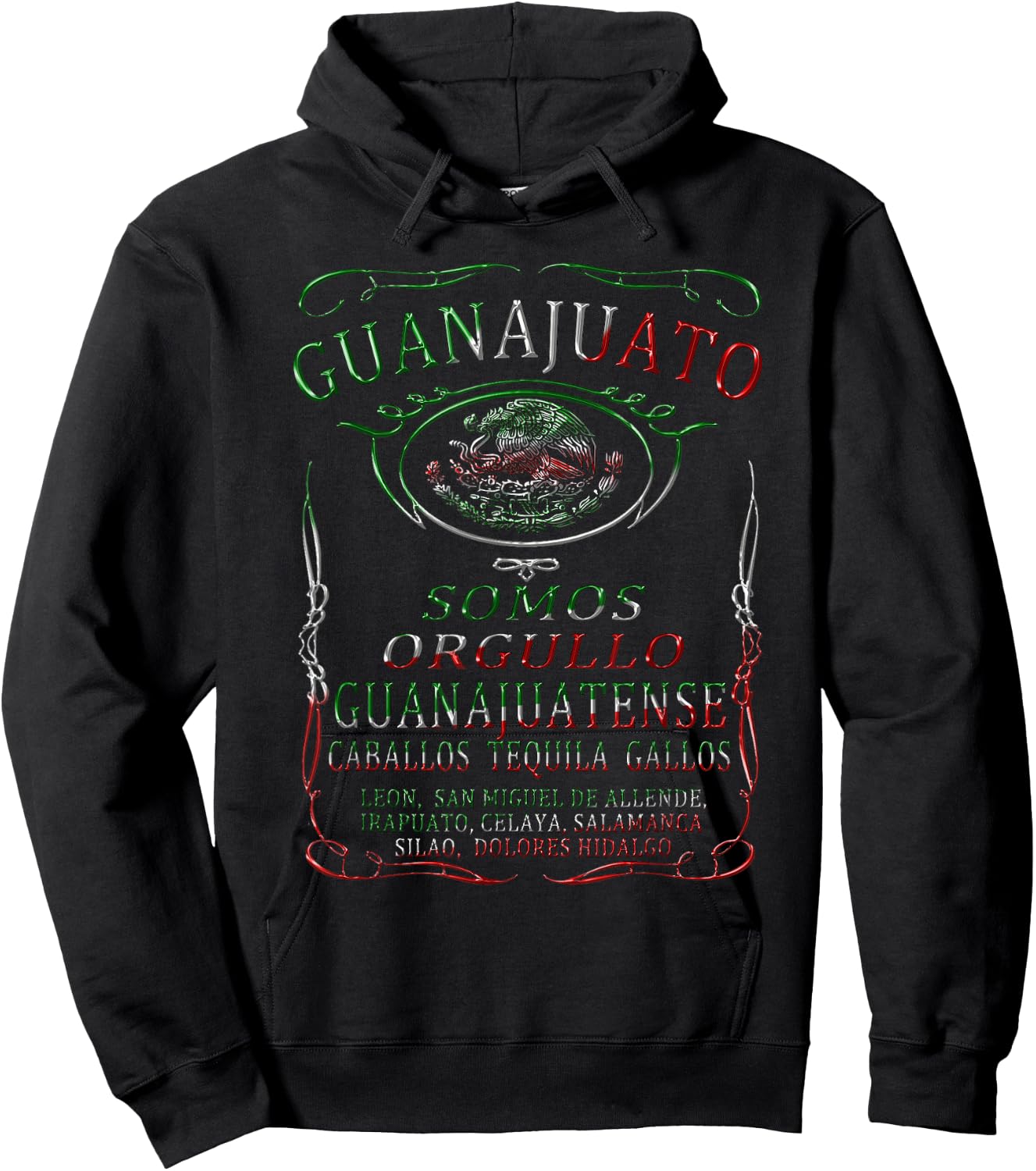 Guanajuato mexican t shirt Hoodie - Hoodie | Black