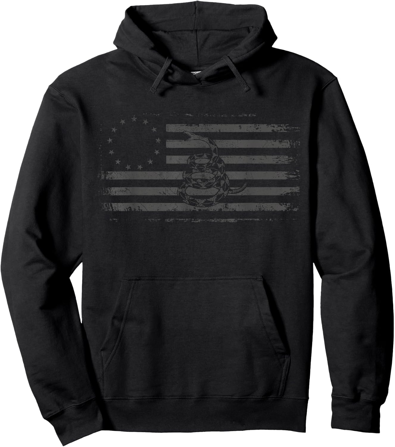 Gadsden Flag Tactical Black Betsy Ross,13 Colonies Hoodie - Hoodie | Black