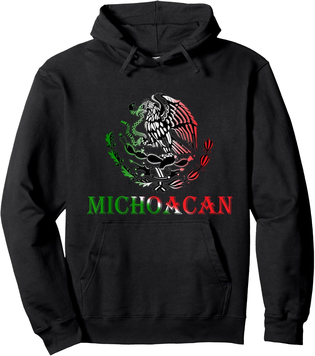 Michoacan a mexican state Shirt - awesome graphic design Hoodie - Hoodie | Black