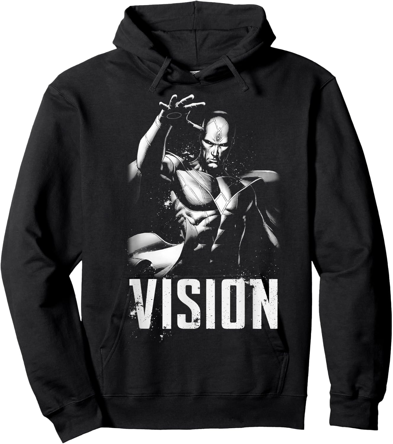 Marvel Vision The Avengers Supernatural Alien Friend Hoodie - Hoodie | Black