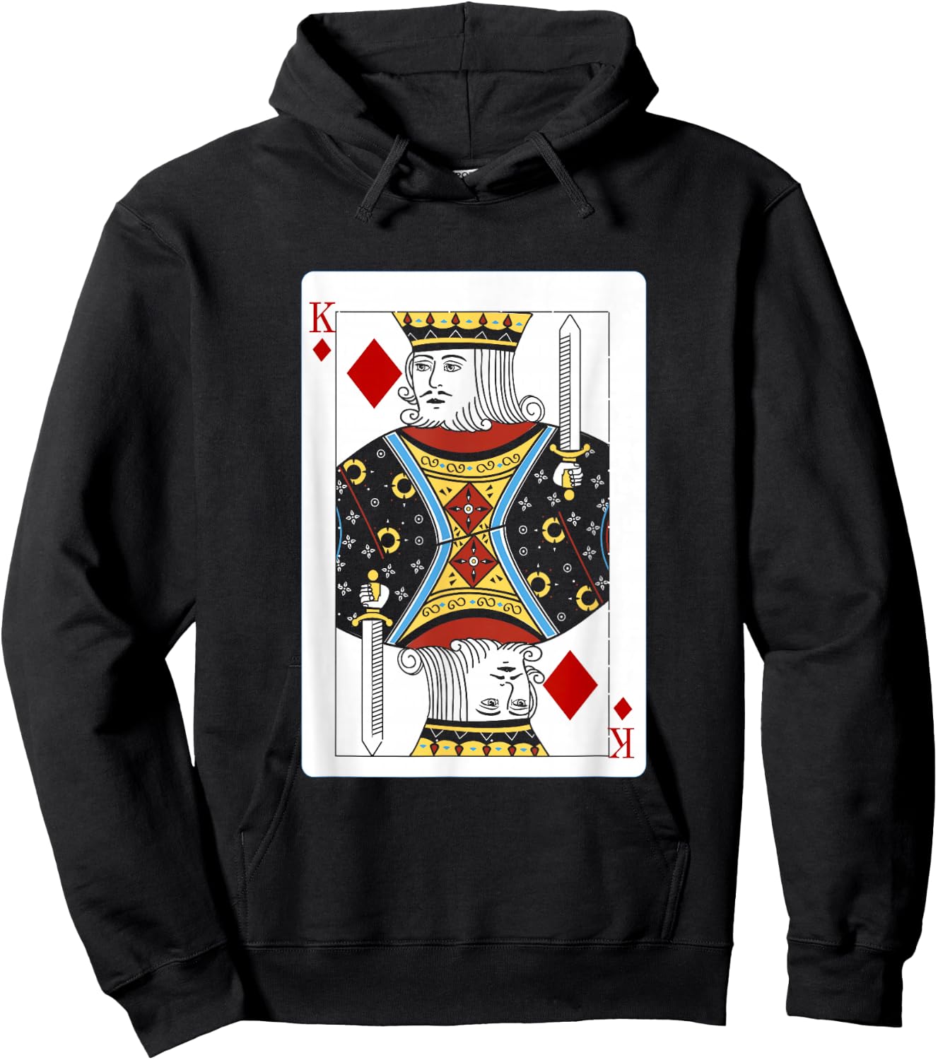 King Of Diamonds Costume Hoodie - Hoodie | Black