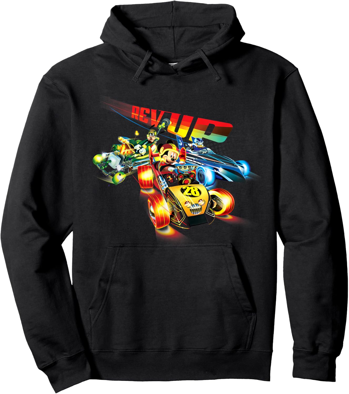Disney - Mickey and the Roadster Hoodie - Hoodie | Black