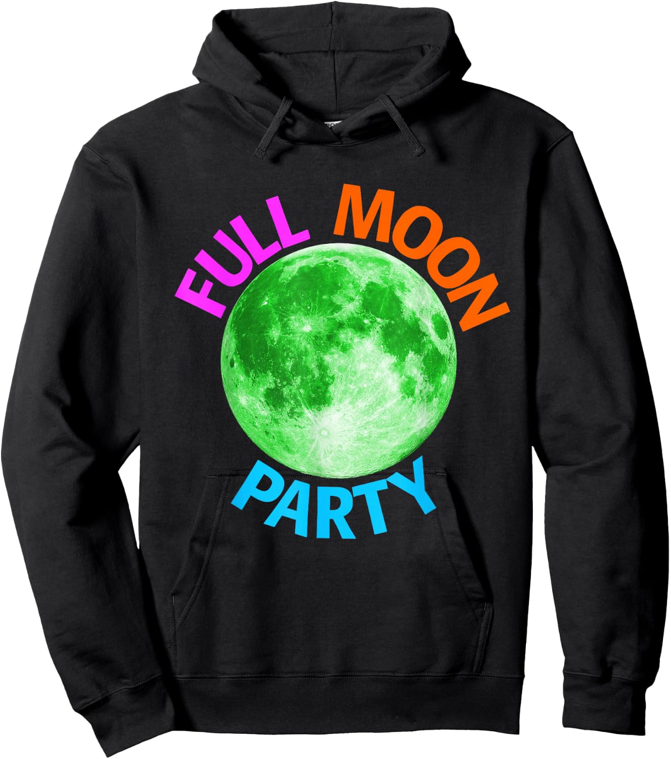 Full Moon Party Hoodie - Hoodie | Black