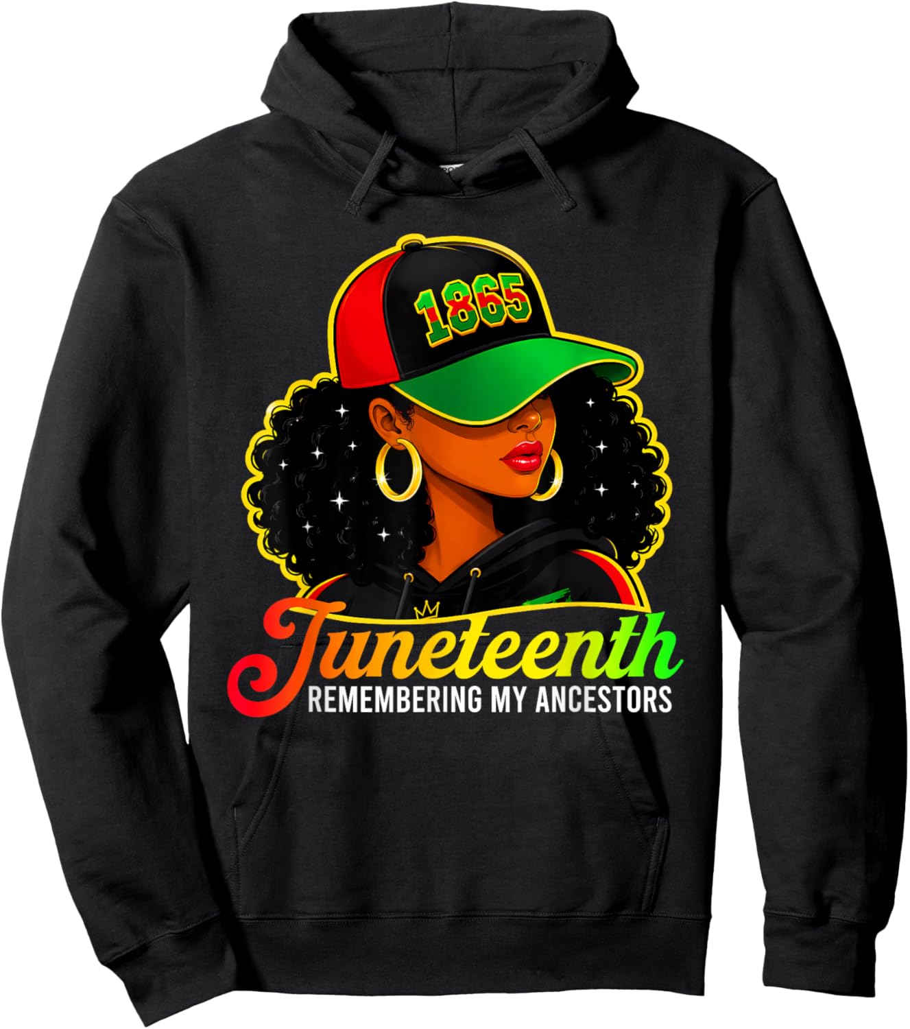 Juneteenth Remembering My Ancestors Black Women Juneteenth Hoodie - Hoodie | Black