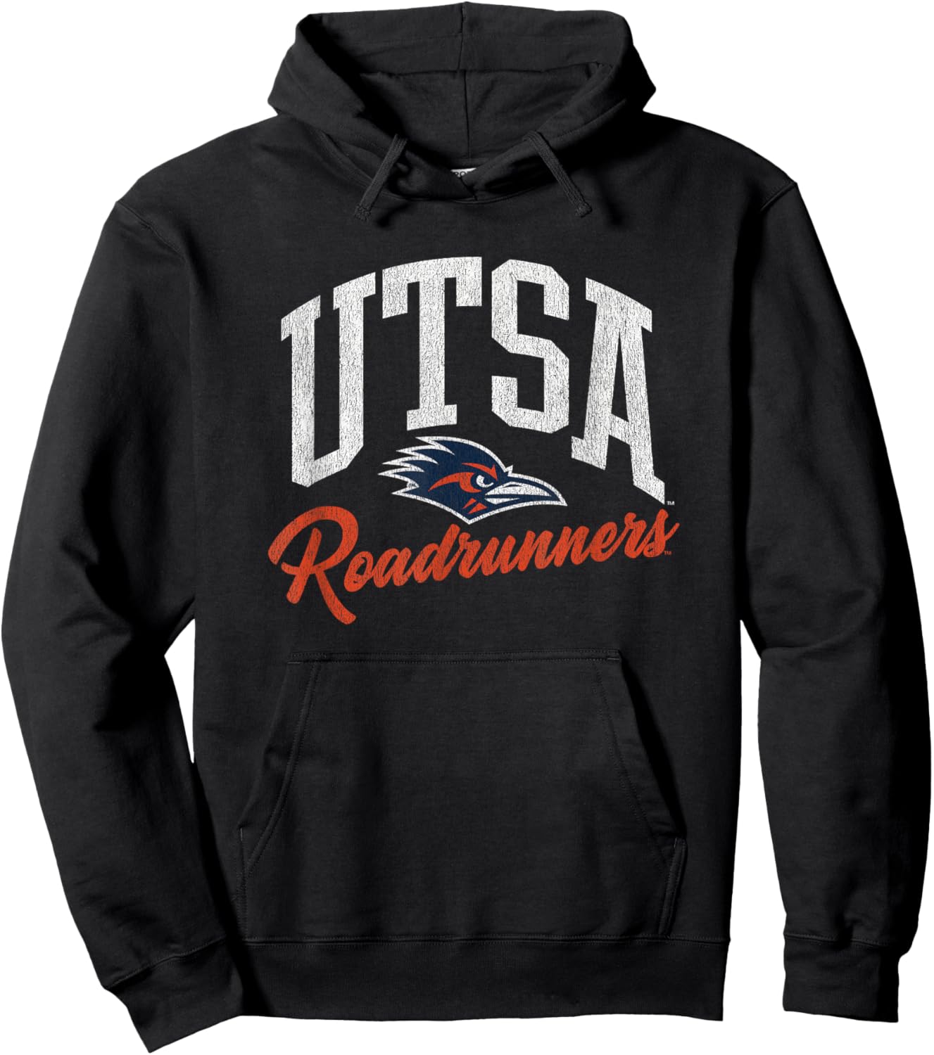 UT San Antonio UTSA Roadrunners Archover Script Hoodie - Hoodie | Black