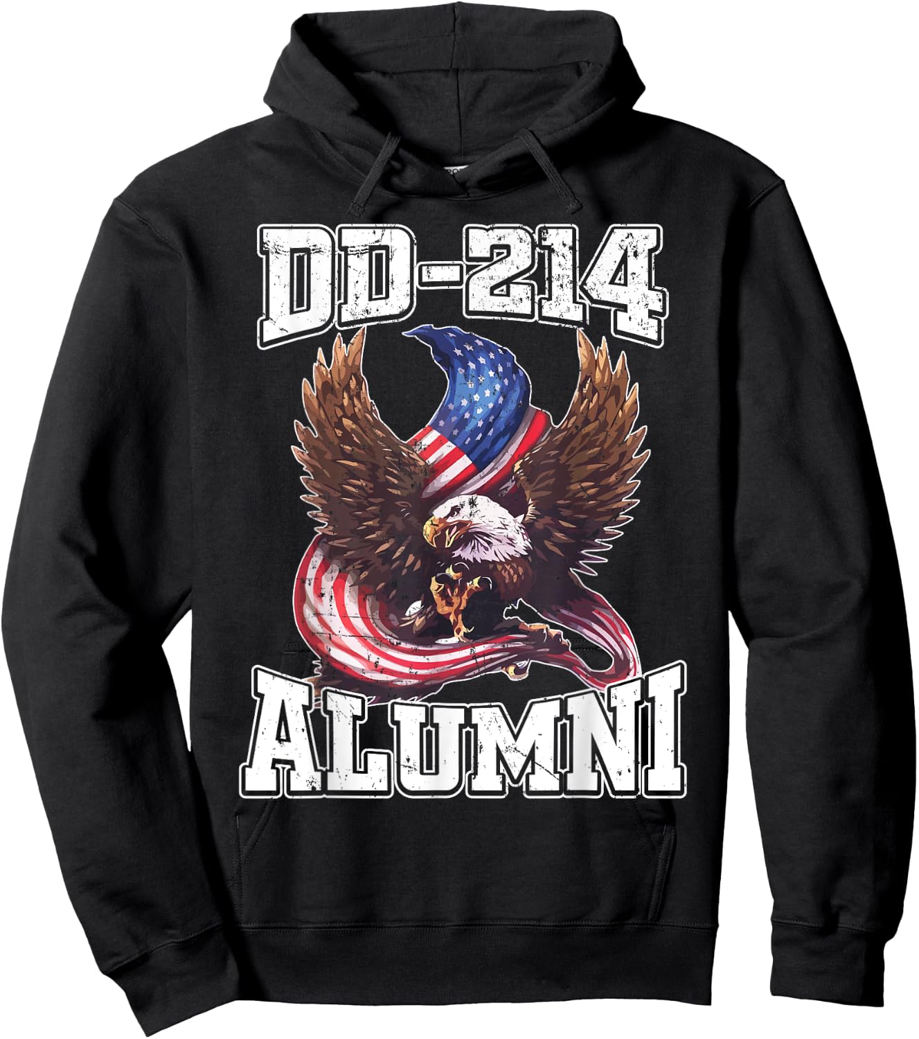 DD 214 DD-214 Alumni Shirt Military Veteran Hoodie - Hoodie | Black