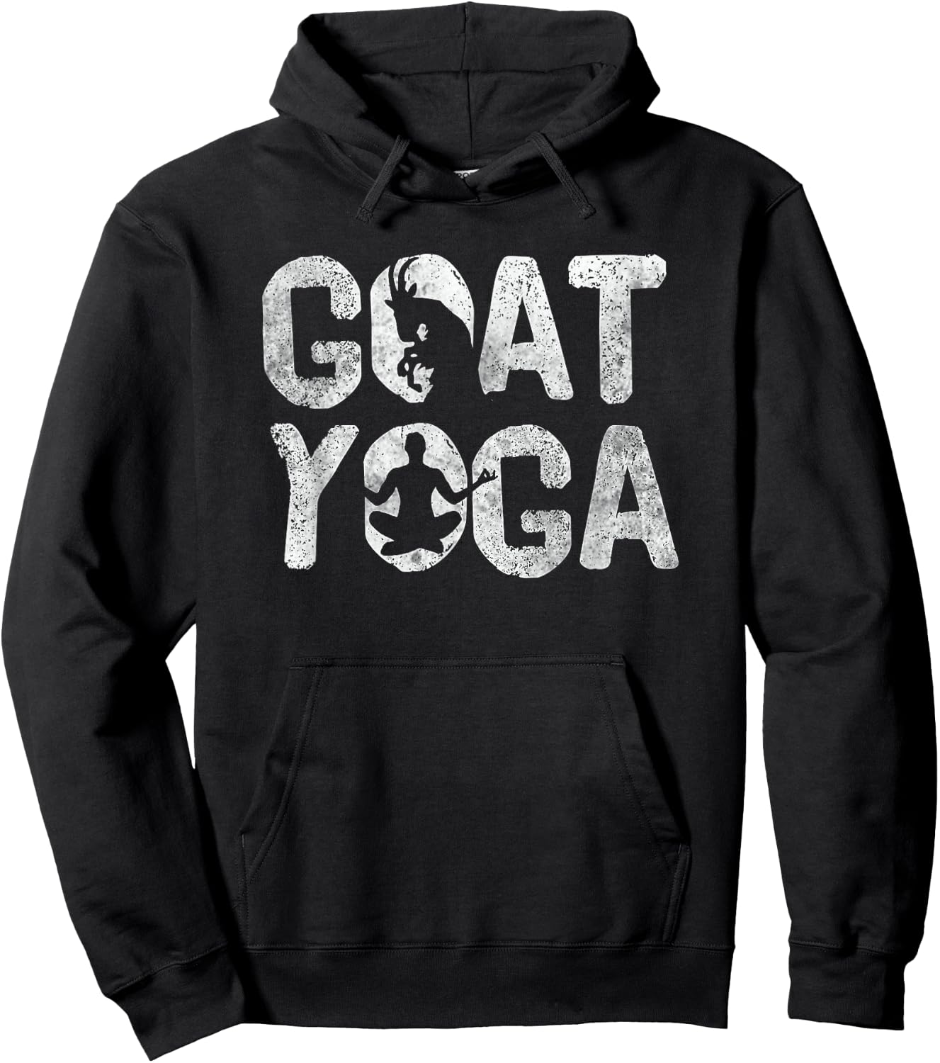 Goat Yoga Hoodie - Hoodie | Black