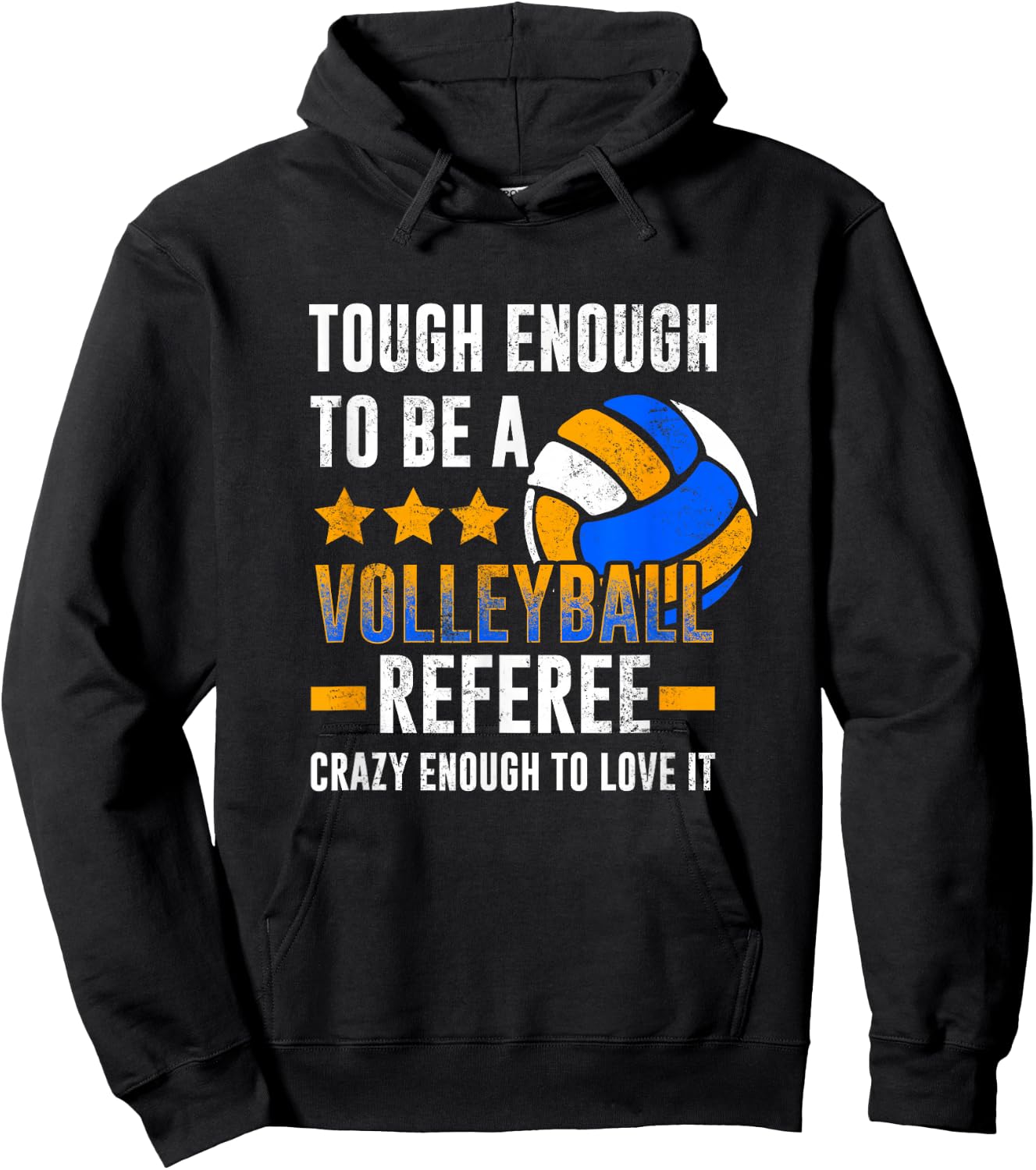 Volleyball Referee - Volleyball Schiri Hoodie - Hoodie | Black