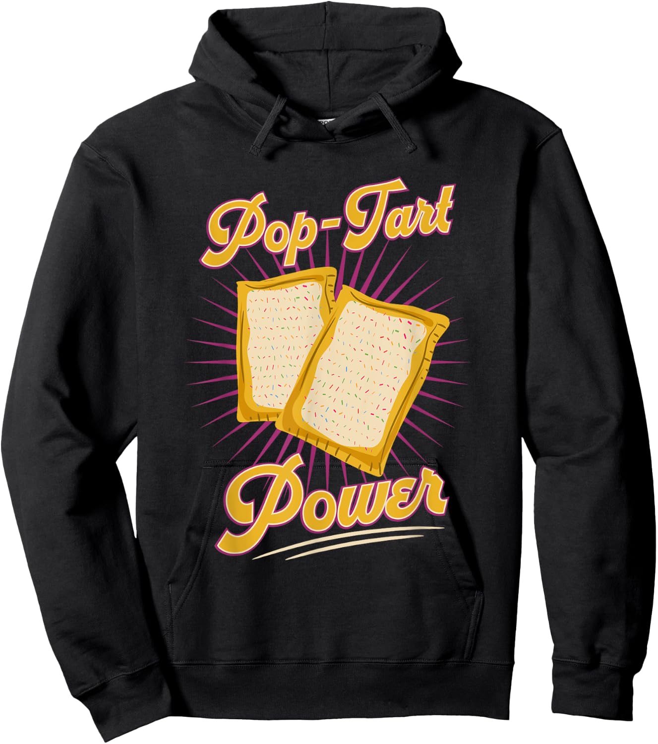 Bodybuilding Pre-Workout Pop Tart Power Gym Exercise Hoodie - Hoodie | Black
