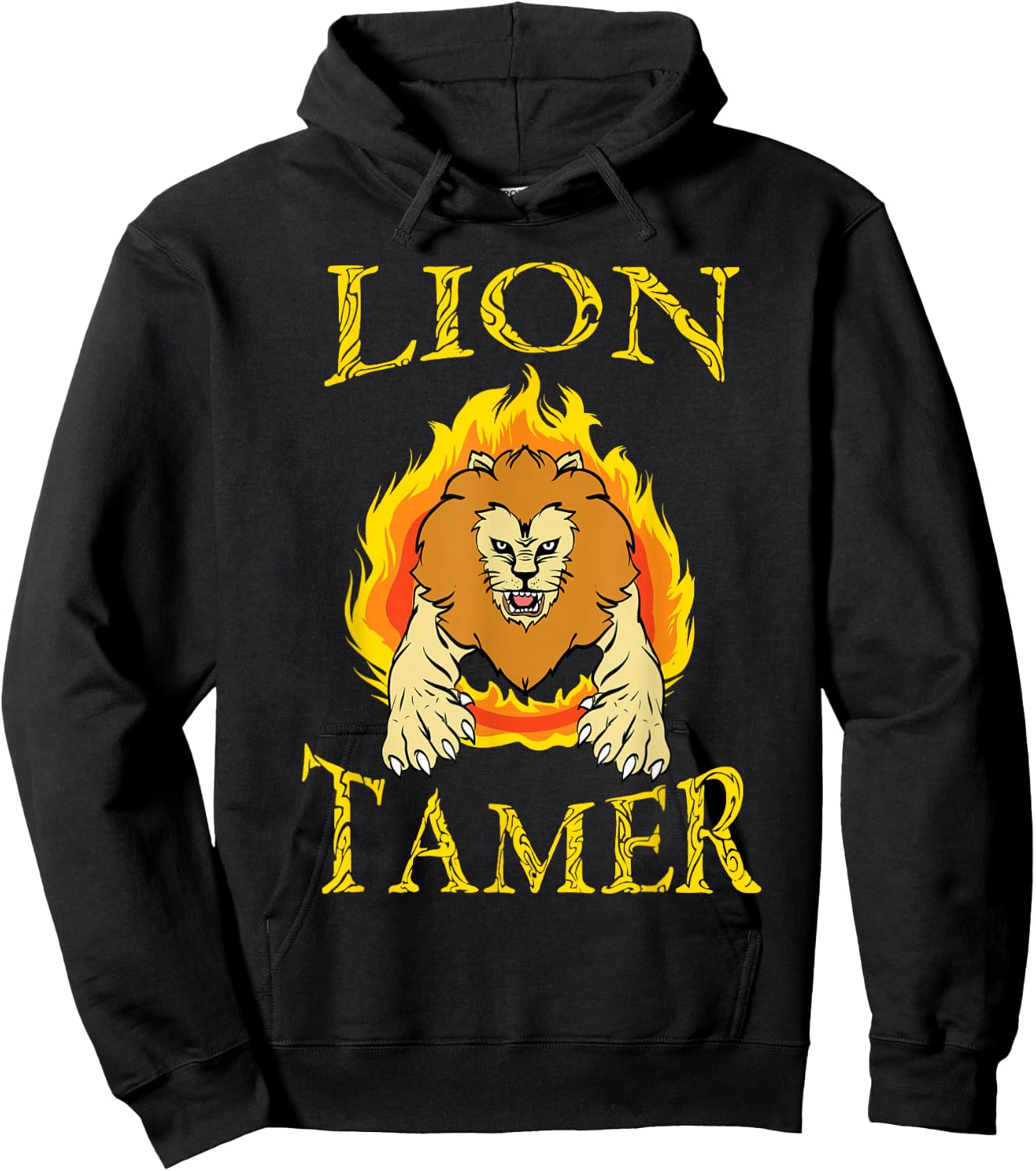 Lion Tamer Costume Circus Costume Animal Play Costume Hoodie - Hoodie | Black