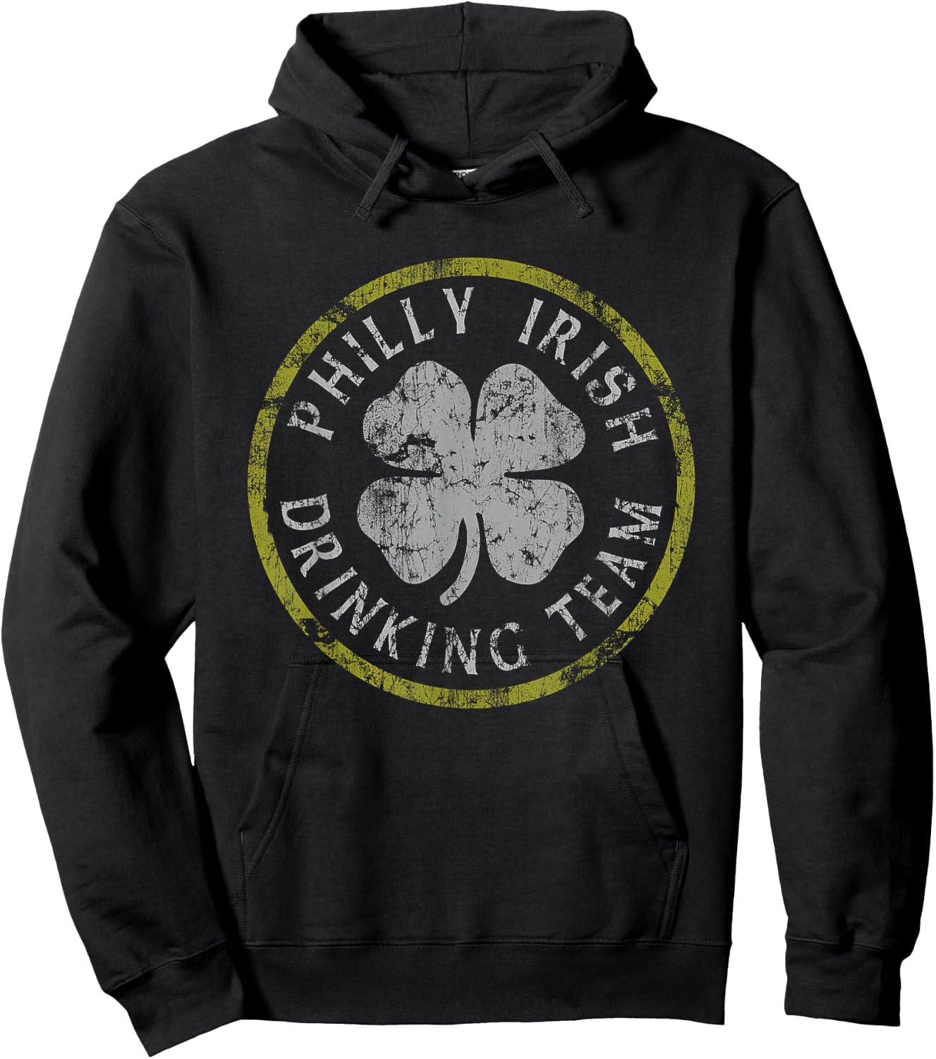 Philly Philadelphia Irish Drinking Team St Patricks Day Hoodie - Hoodie | Black