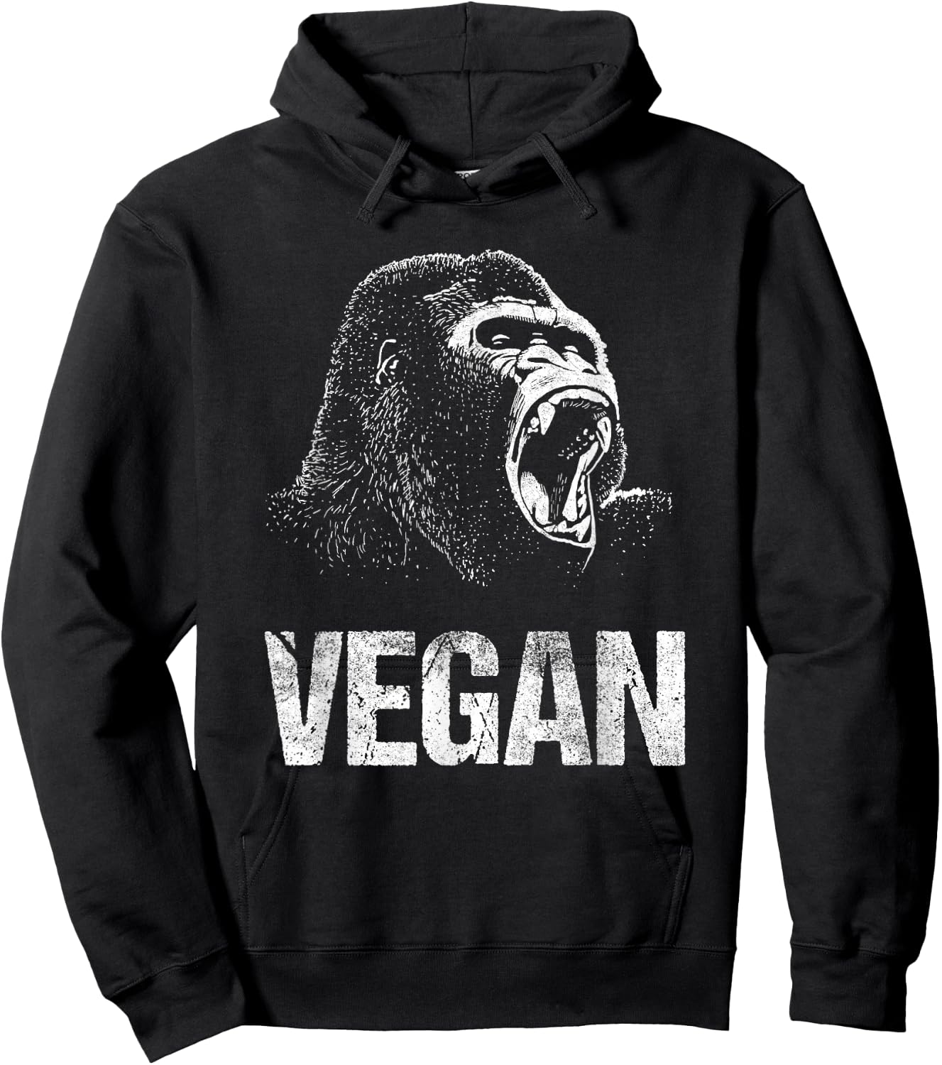 Vegan / Cool Vegetarian Food Hoodie - Hoodie | Black