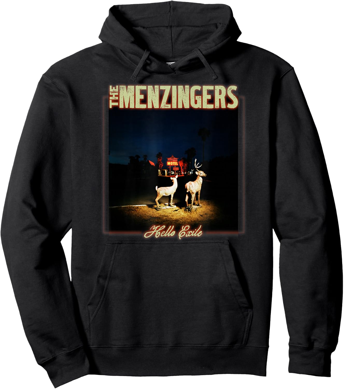The Menzingers - Hello Exile - Official Merchandise Hoodie - Hoodie | Black