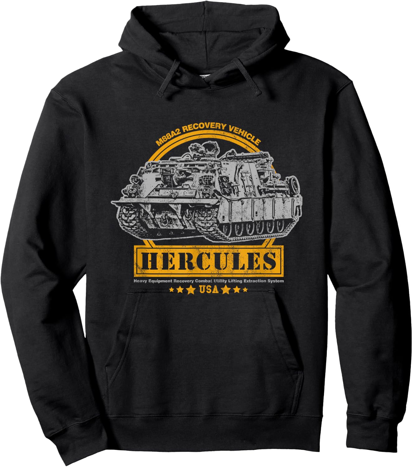 M88 Recovery Vehicle - M88A2 HERCULES ARV Hoodie - Hoodie | Black